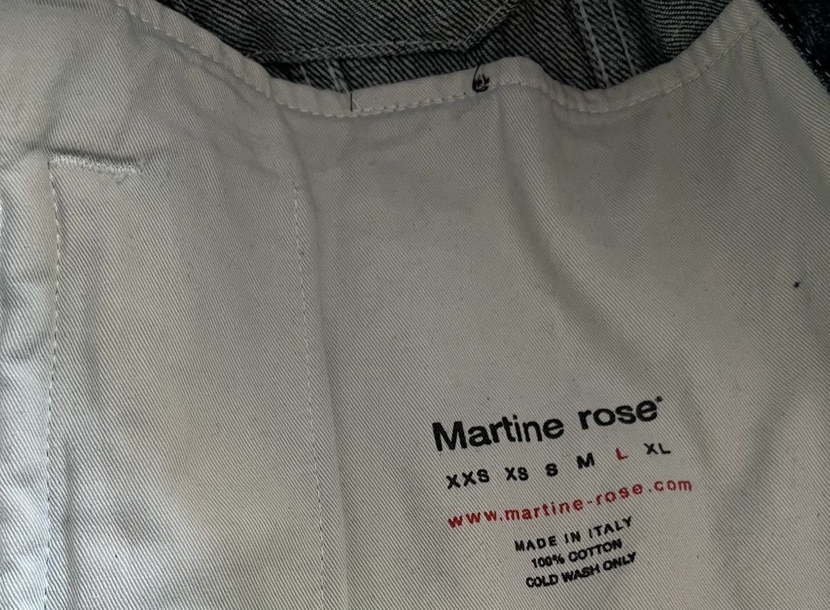 Martine Rose Martine Rose Ballon Shoulder Jeans Denim Jacket size L Size US L / EU 52-54 / 3 - 7 Thumbnail