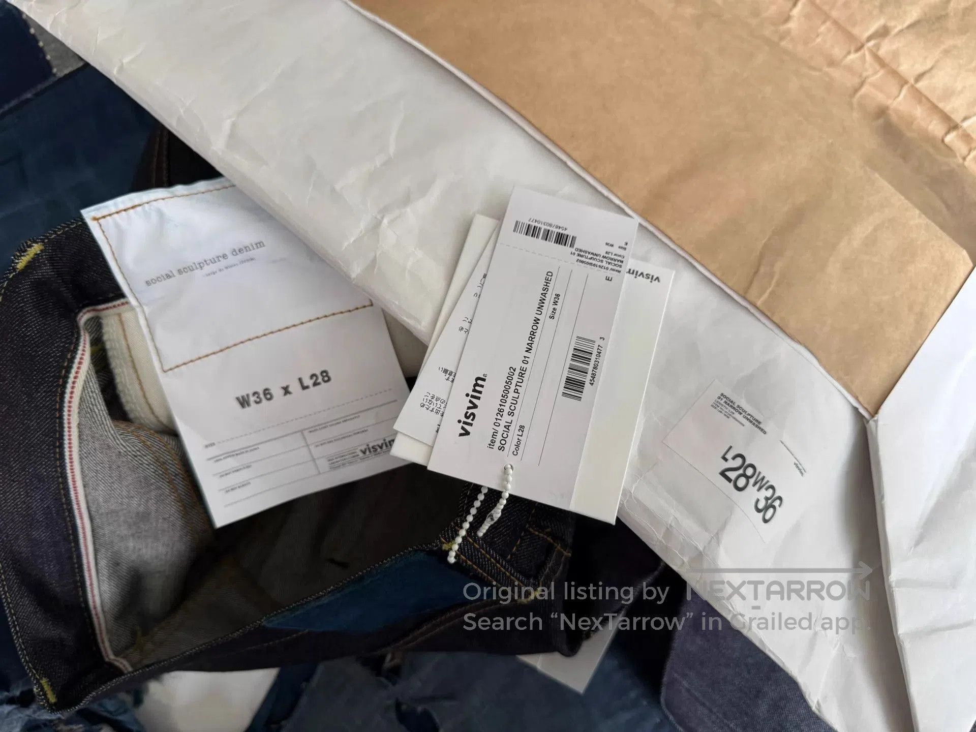 Visvim Classic Denim Pants Multi Color Size 36. Size US 36 / EU 52 - 9 Thumbnail