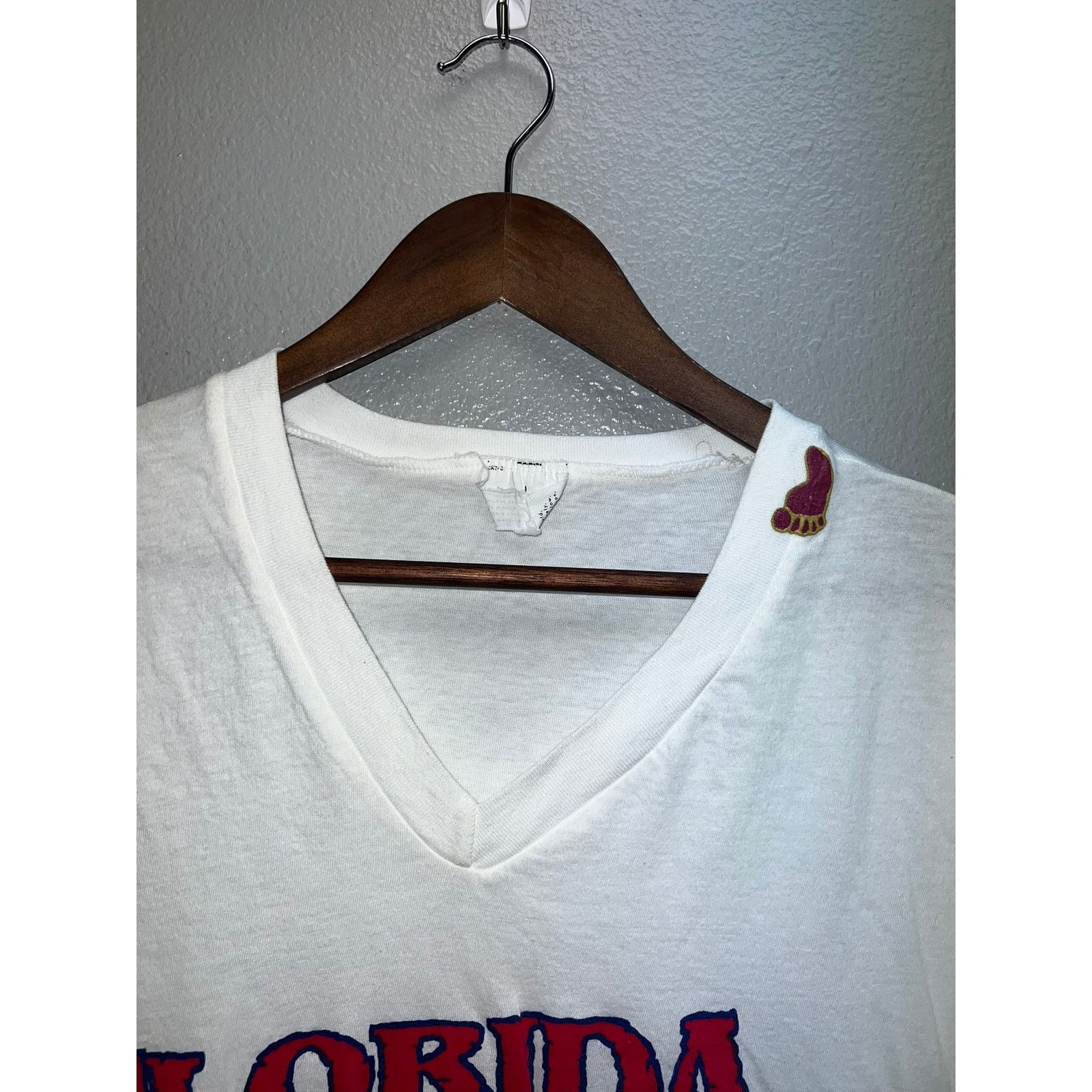 Vintage Vintage Florida Shirt Destination Tropcial Fish Tee 90s M Size US M / EU 48-50 / 2 - 5 Thumbnail