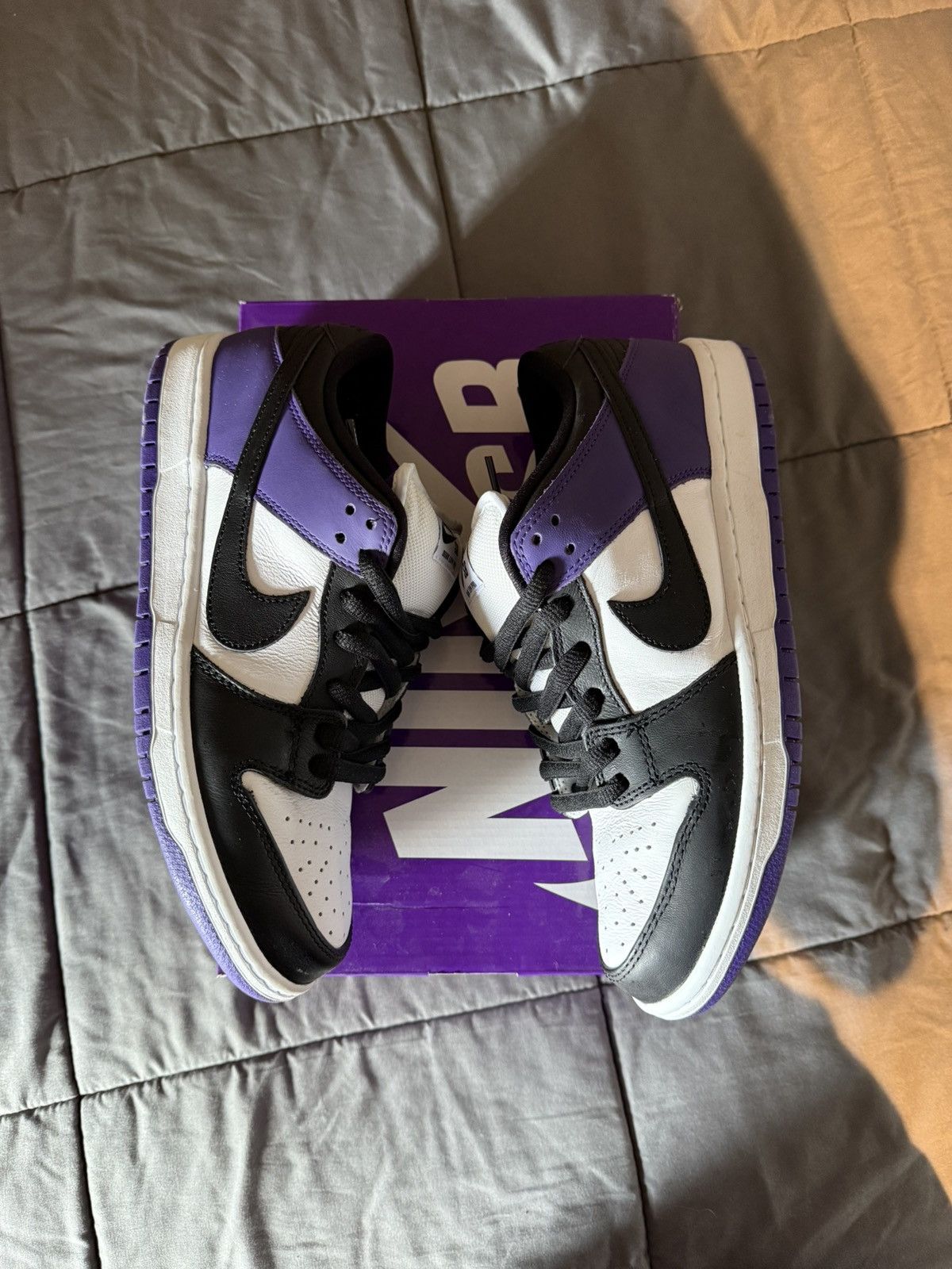 Nike SB Nike SB Dunk Low Pro Court Purple Size US 10 / EU 43 - 6 Thumbnail
