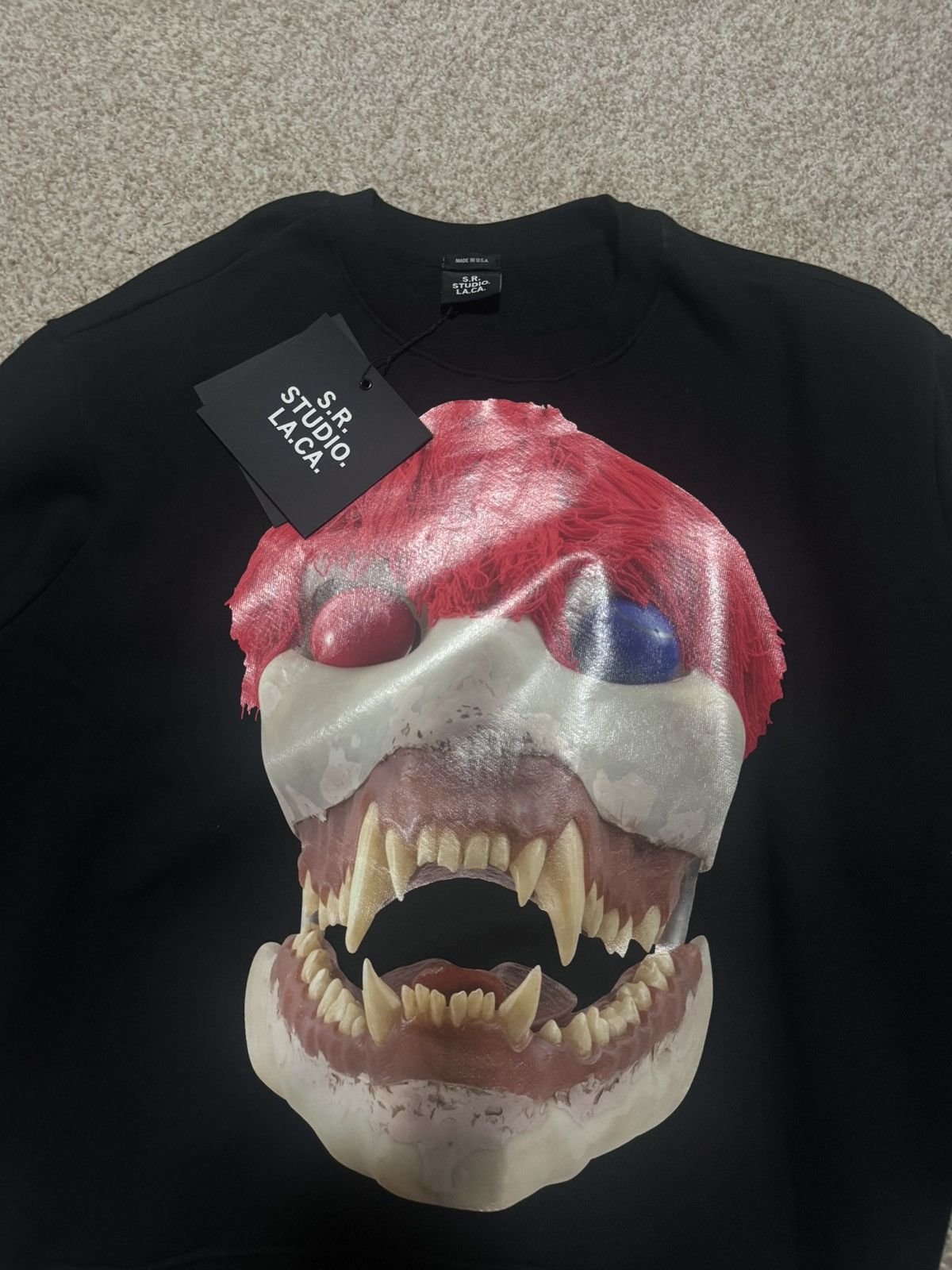 Sterling Ruby SR studio skull Sweater 1 of 50 Size US M / EU 48-50 / 2 - 4 Thumbnail