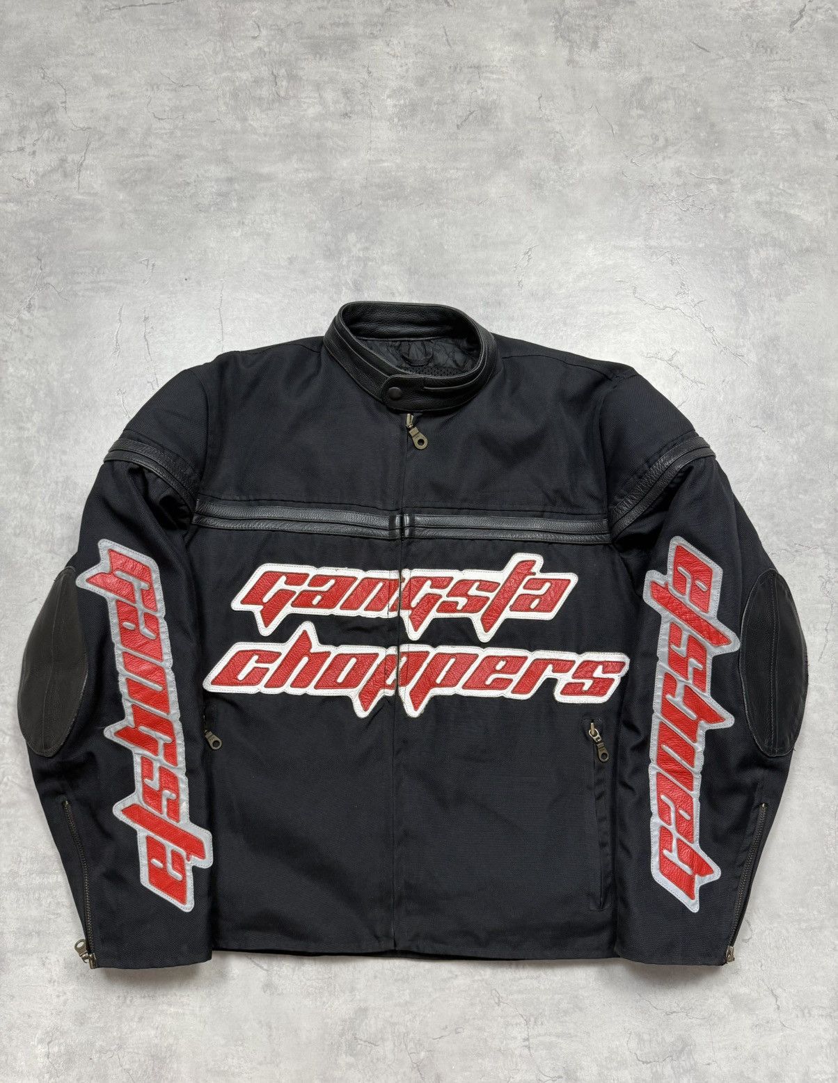 Vintage Gangsta Choppers Vintage Motocycle Jacket Size US S / EU 44-46 / 1 - 1 Thumbnail