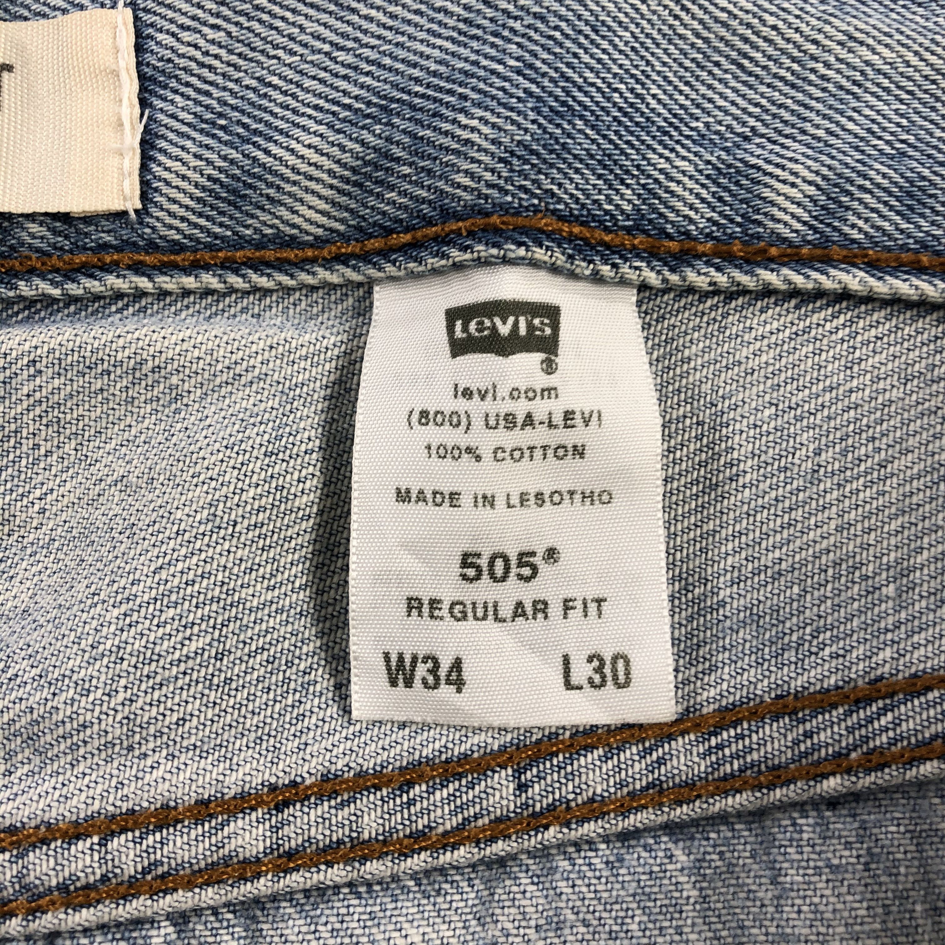 Levi's × Vintage Vintage Light Wash Levis 505 Jeans-JM2755 Size US 34 / EU 50 - 14 Thumbnail