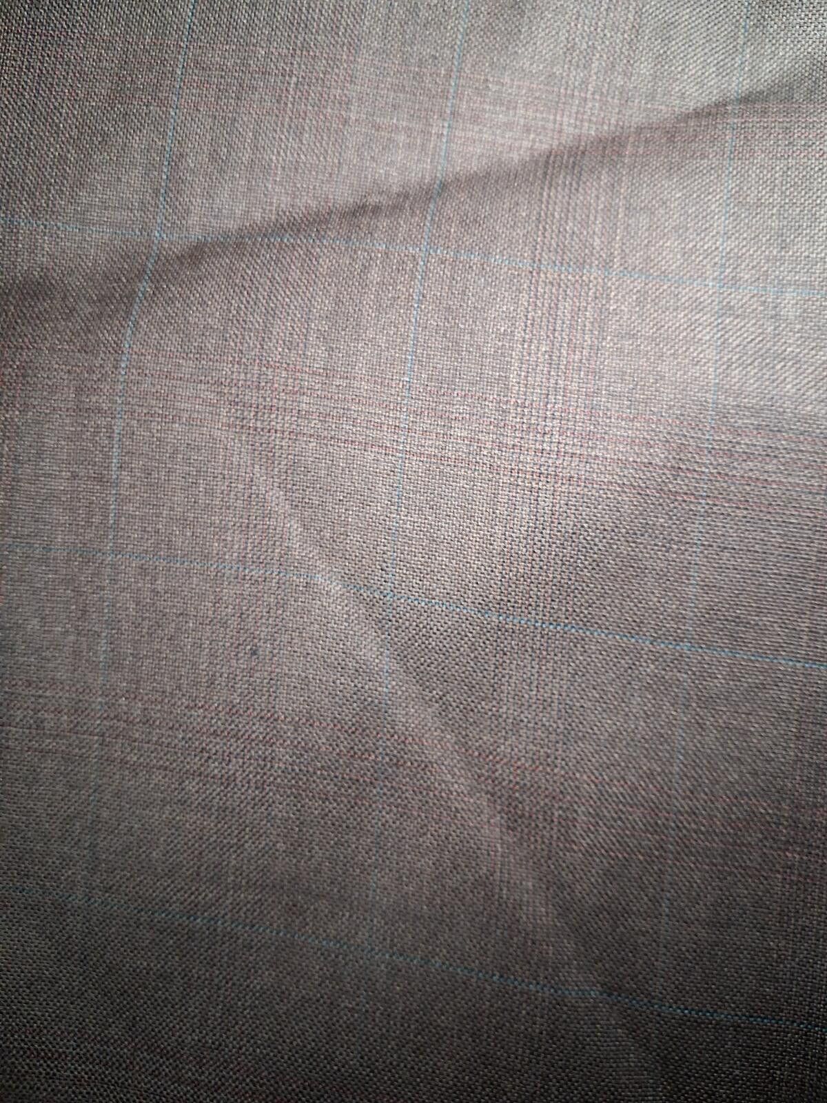 Hart Schaffner Marx Hart Schaffner Marx Sport Coat Mens 48R Brown Glen Plaid Size 48R - 6 Thumbnail