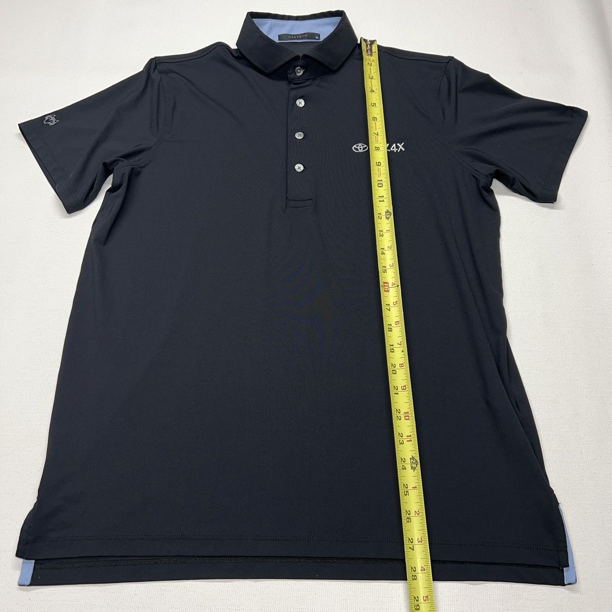 Japanese Brand Greyson Polo Shirt Black Golf Toyota BZ4X Logo Auto Car Size US M / EU 48-50 / 2 - 11 Thumbnail