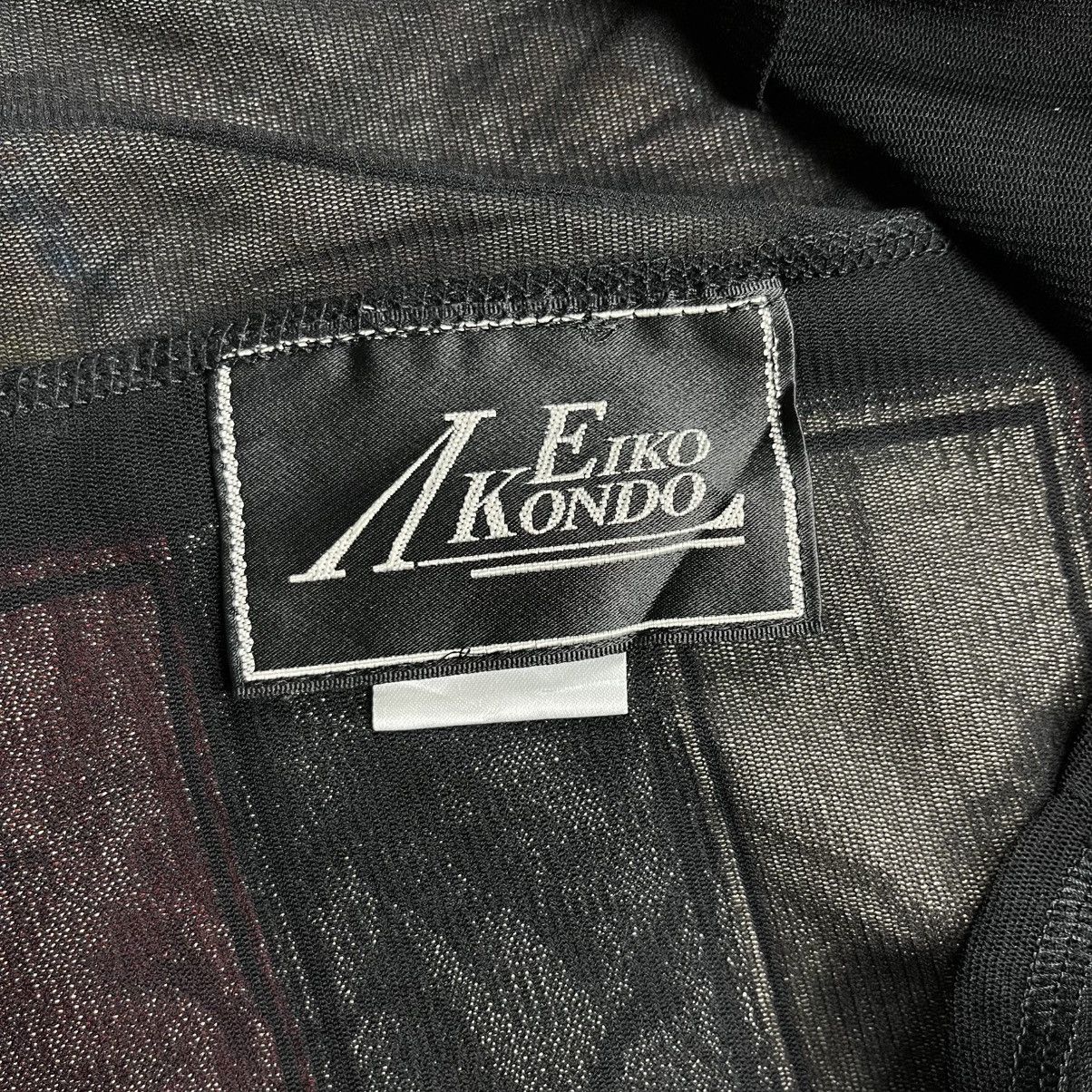 14th Addiction 2000s Eiko Kondo - Dimentional Mesh Top LS Size US M / EU 48-50 / 2 - 6 Thumbnail