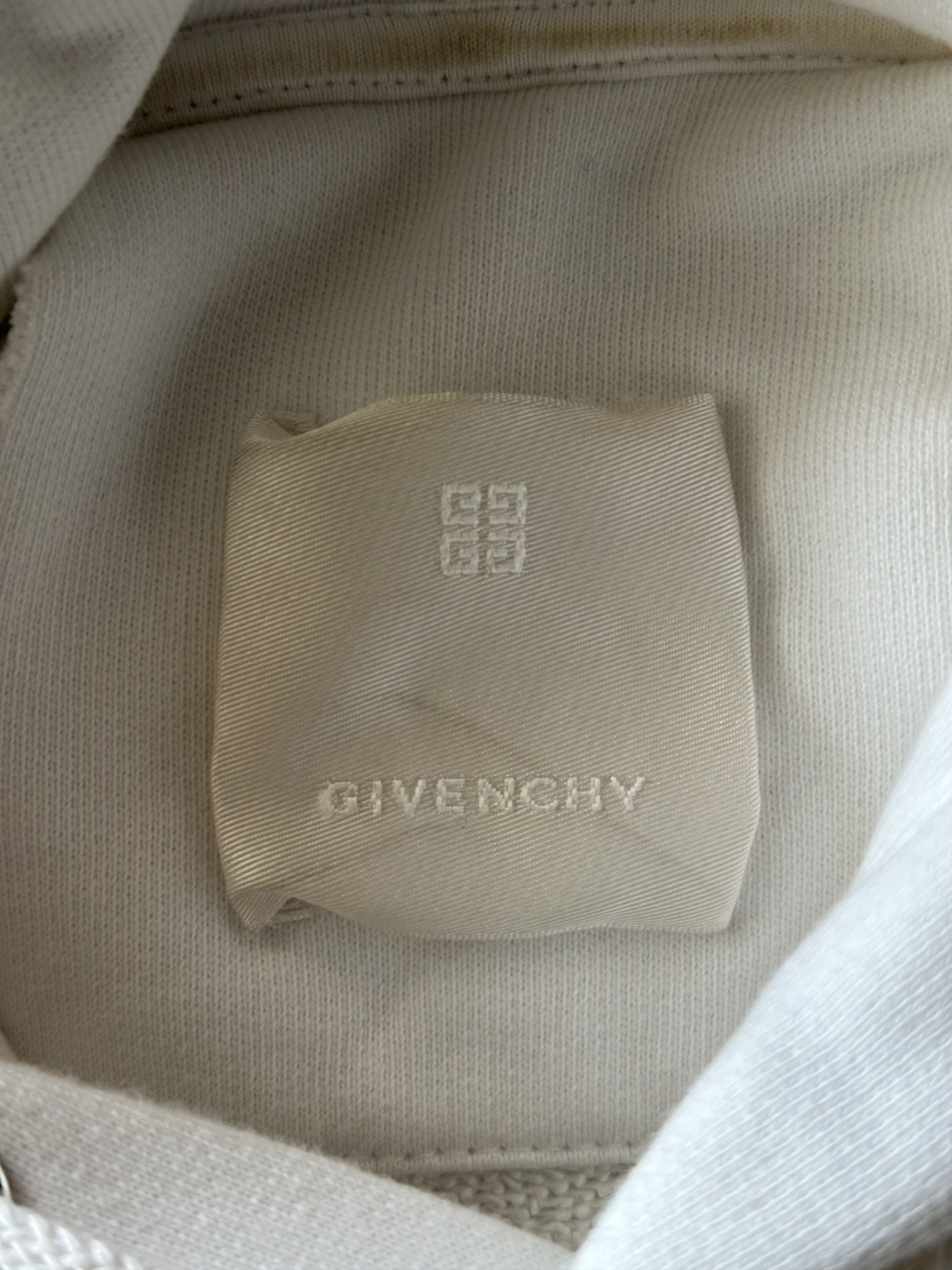 Givenchy Givenchy White & Multicolor Crayon Logo Hoodie Size US M / EU 48-50 / 2 - 3 Thumbnail