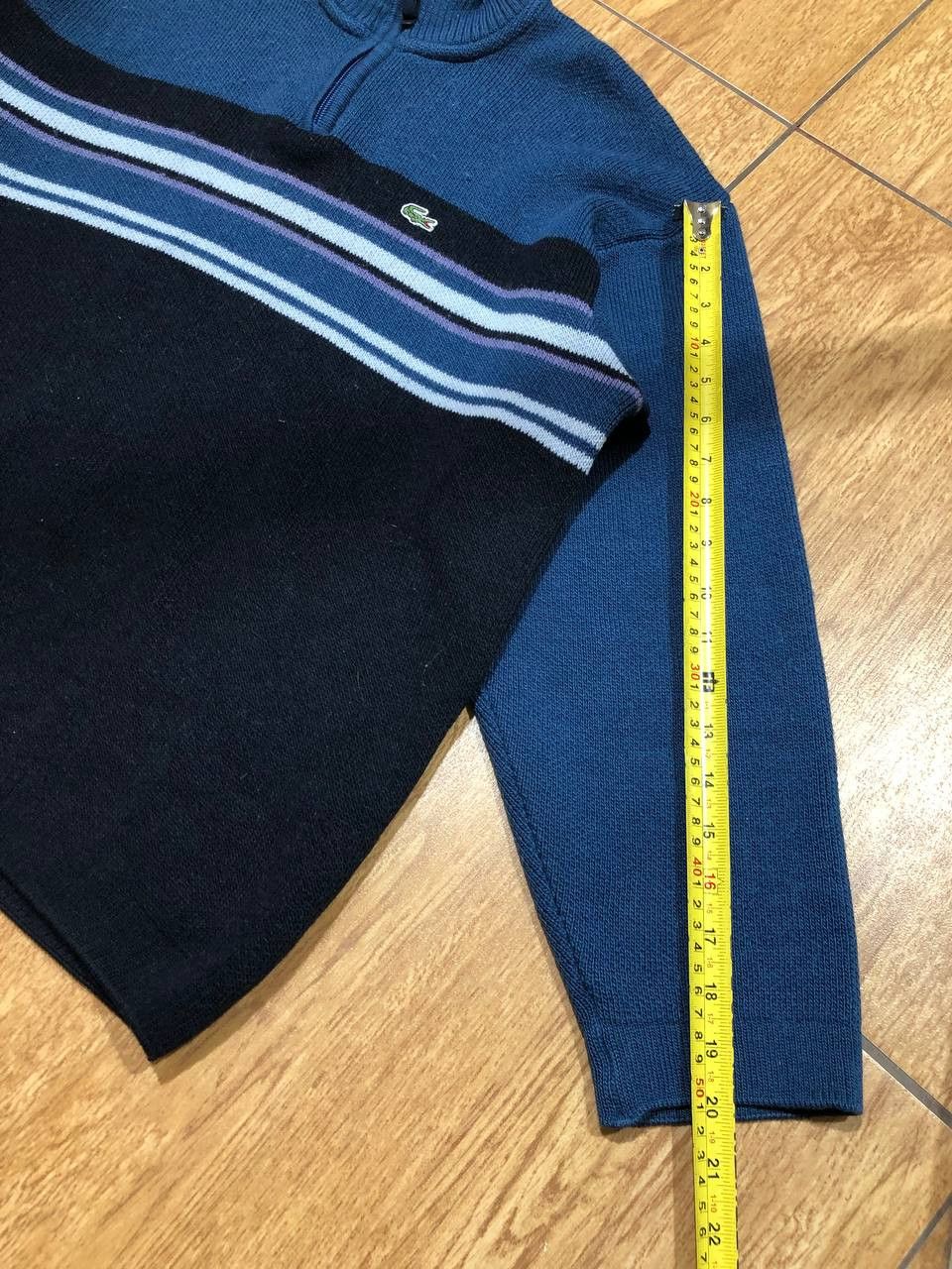 Lacoste Vintage Lacoste Y2K Streetwear Long Sleeve KNIT SWEATER Size US XXL / EU 58 / 5 - 8 Thumbnail