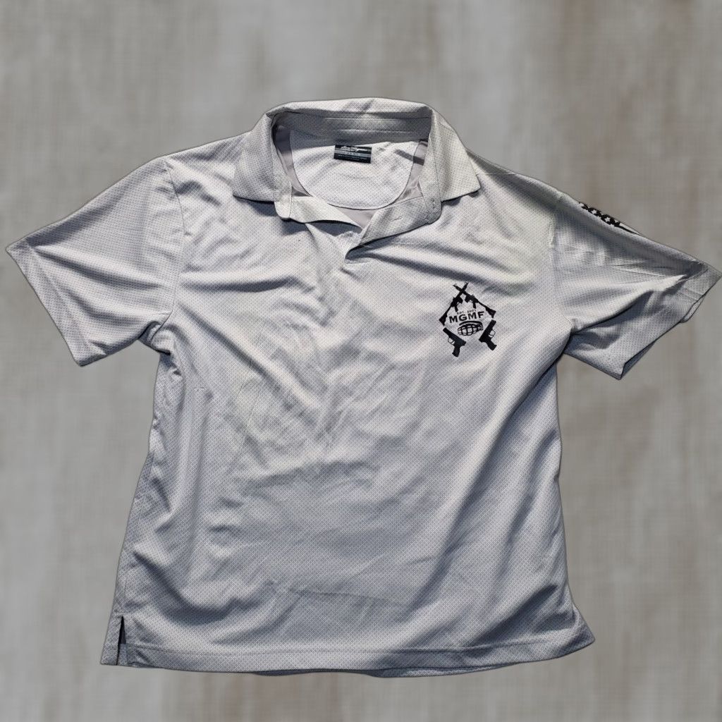 Hogan Ben Hogan Polo Shirt Golf Men L Gray Striped Mens Size US L / EU 52-54 / 3 - 1 Thumbnail