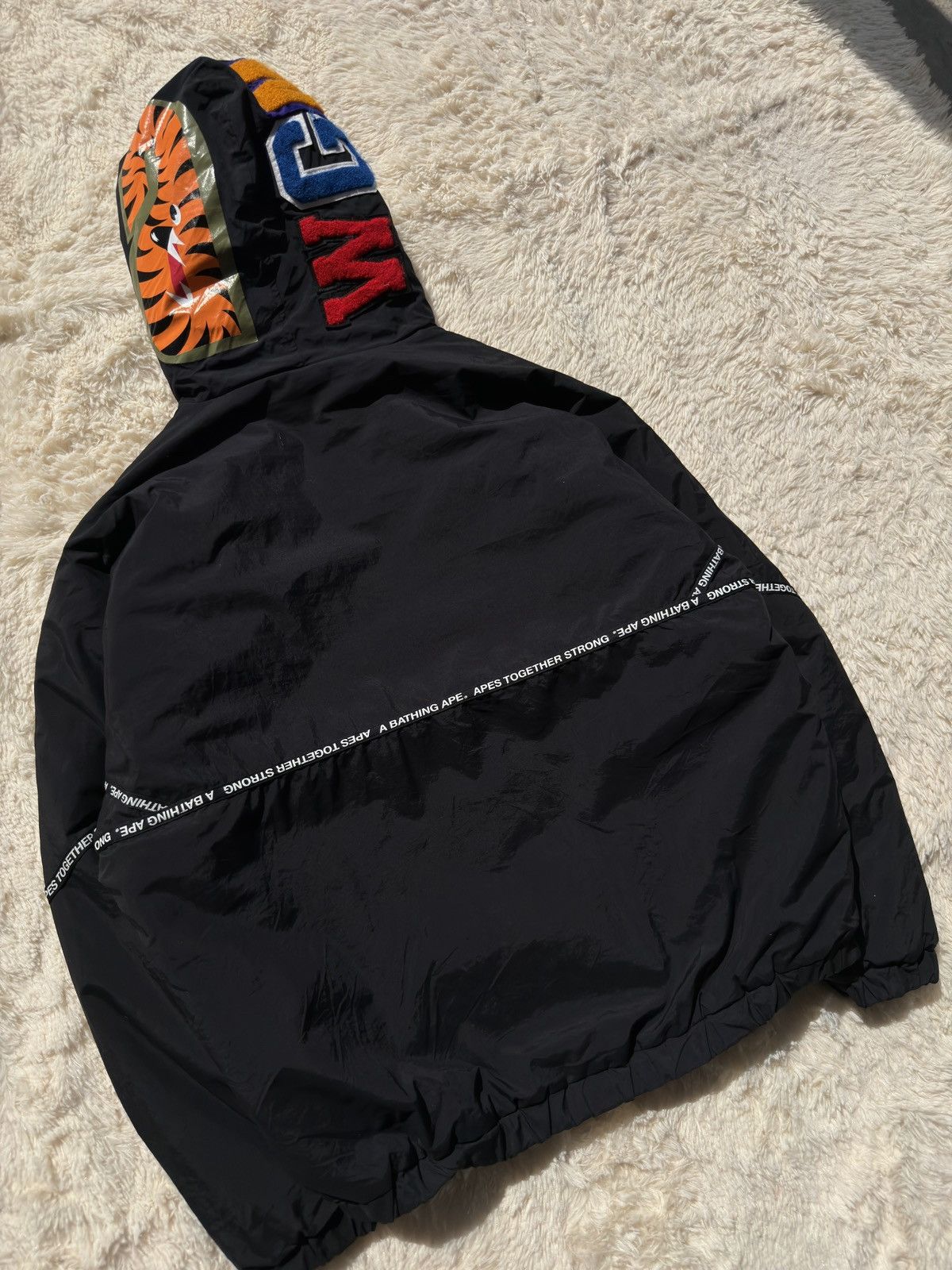 Bape BAPE Relaxed Shark Hoodie Jacket Black M Size US M / EU 48-50 / 2 - 17 Thumbnail
