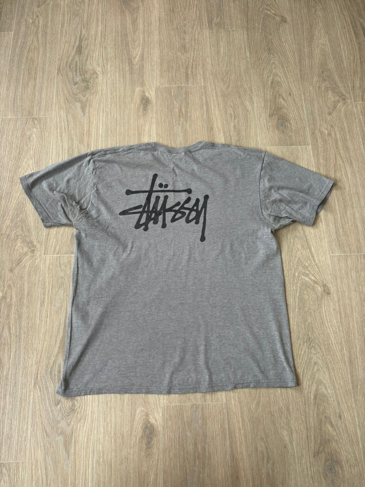 Pre-owned Stussy Vintage  T Shirt Y2k In Grey