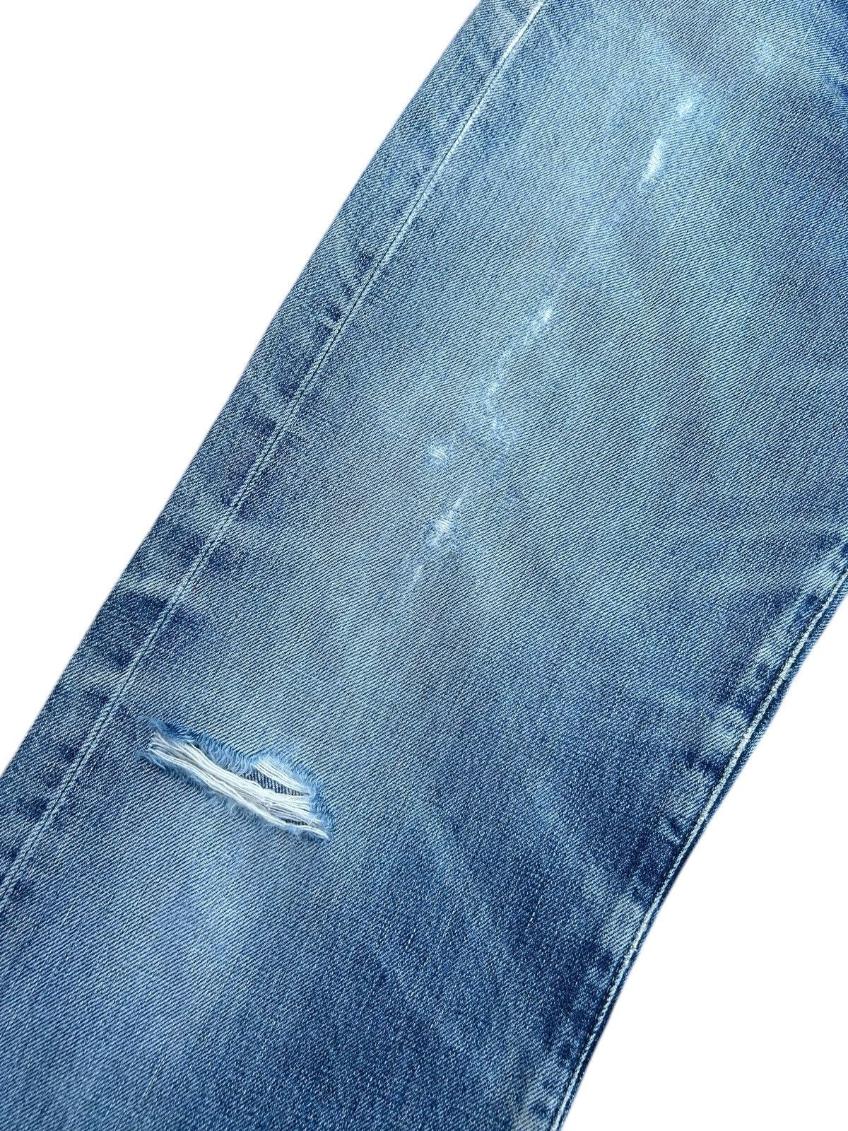 Kapital Vintage Levis Big E Selvedge Distressed Denim Jeans Size US 30 / EU 46 - 4 Thumbnail