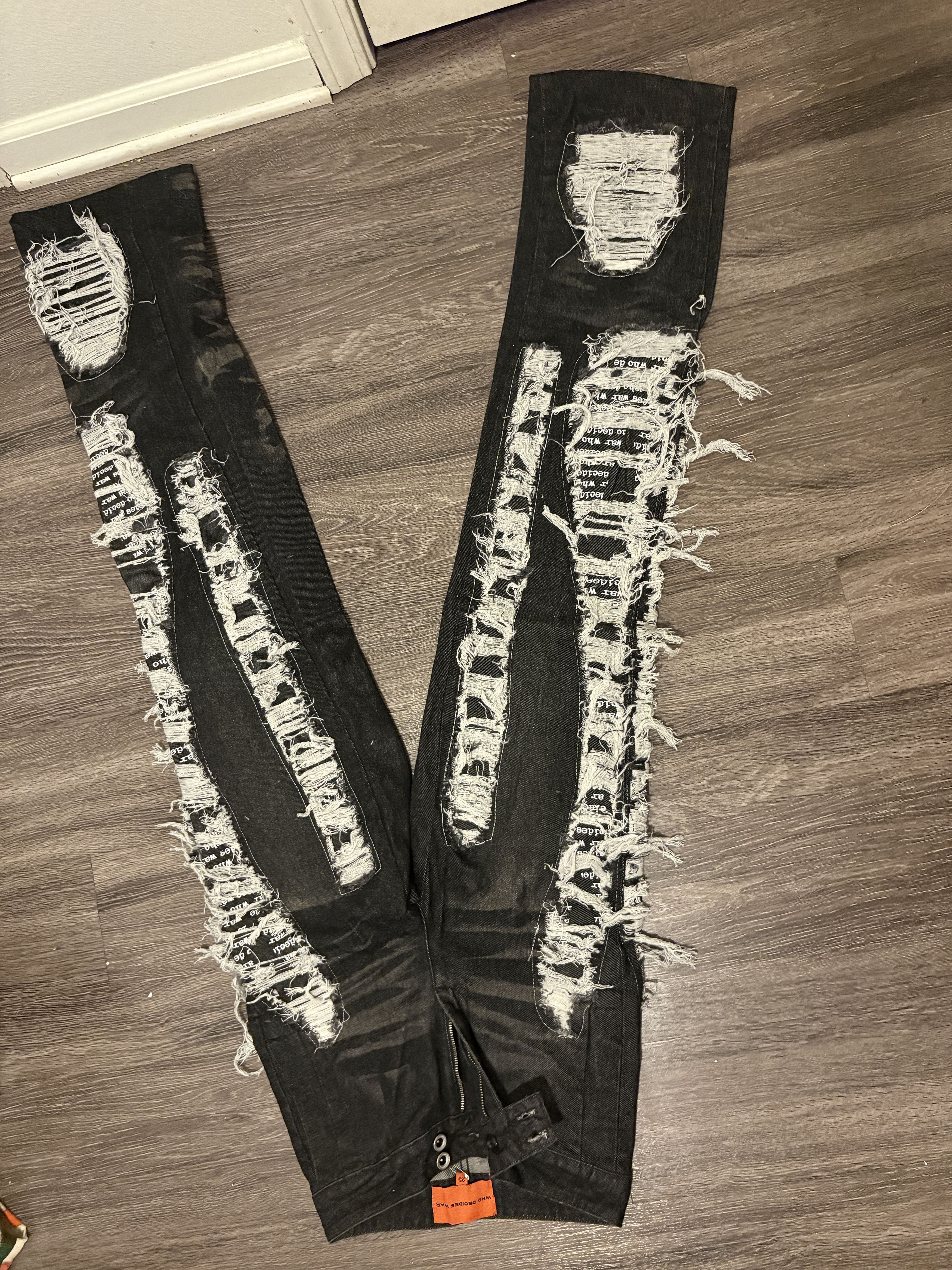 Who Decides War Who decides war denims Size US 27 - 1 Thumbnail