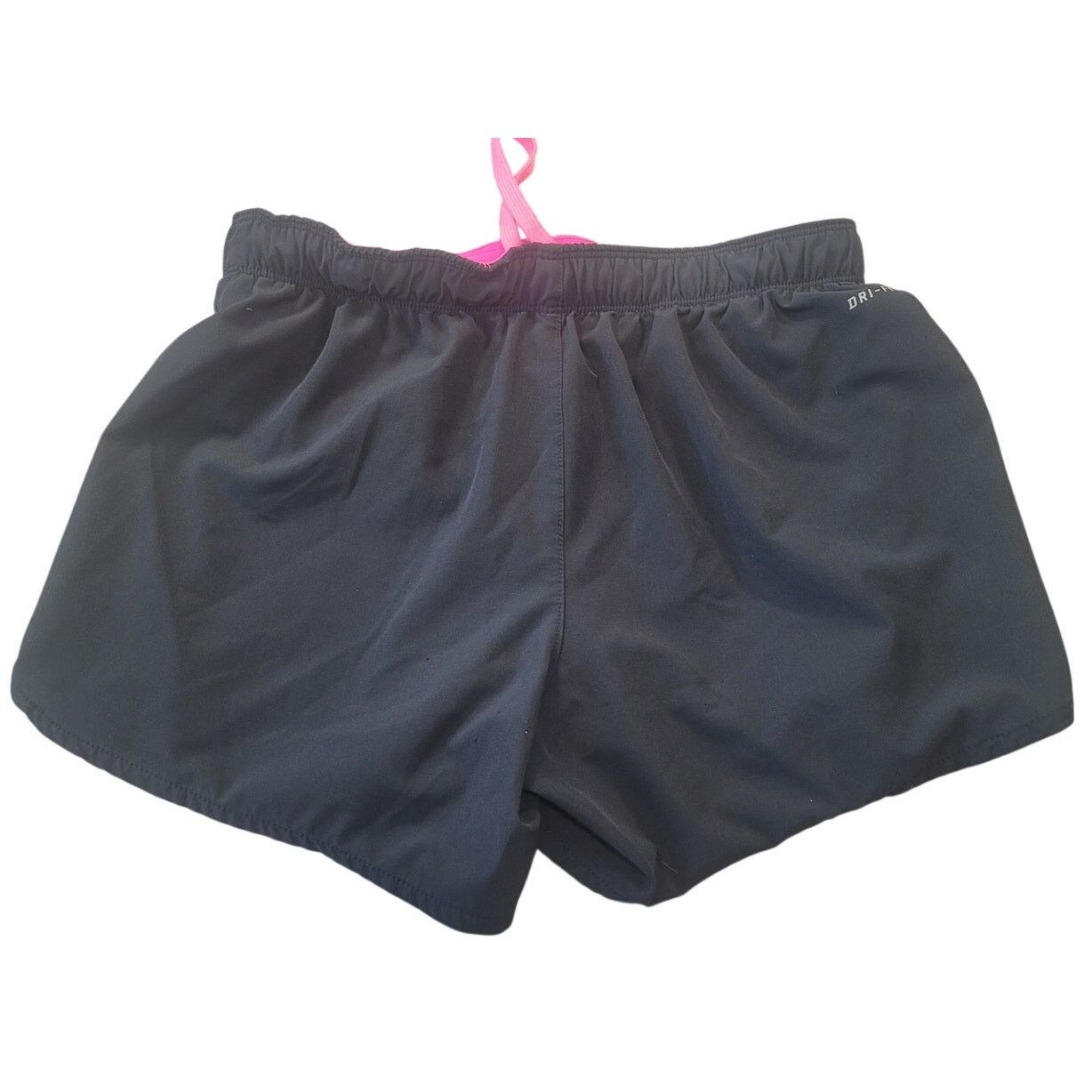 Nike Nike Running Shorts Black Pink Swoosh Lined Athletic S Size 26" / US 2 / IT 38 - 3 Thumbnail