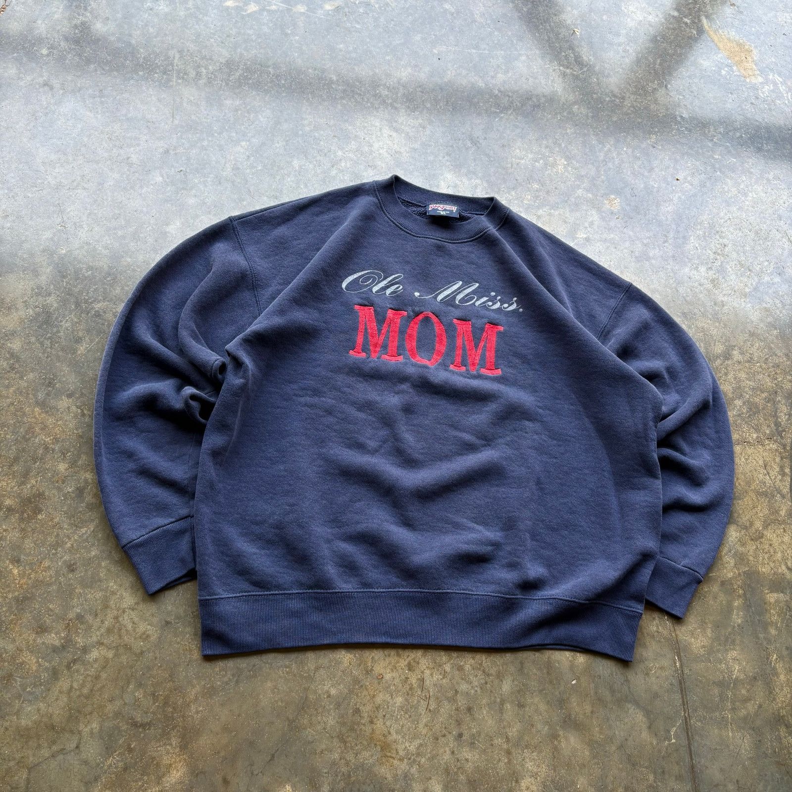 NCAA Vintage OLE MISS MOM 90s Sweatshirt Size XL / US 12-14 / IT 48-50 - 2 Thumbnail