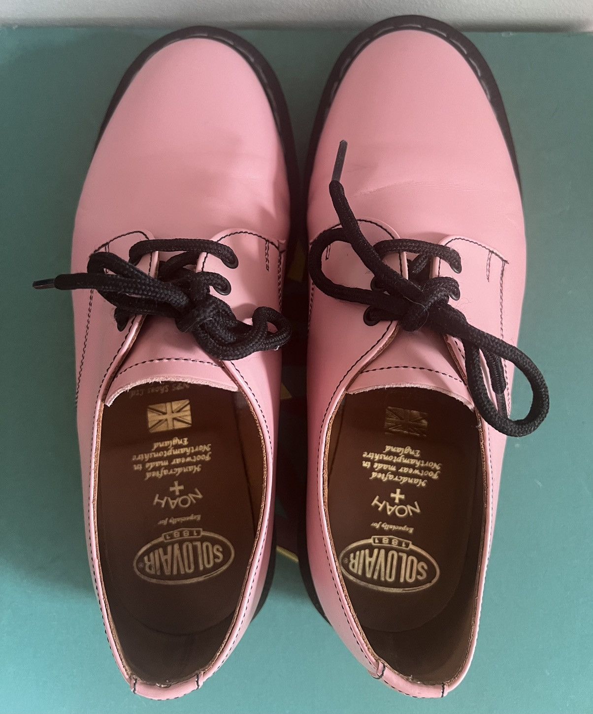 Noah × Solovair Solovair x Noah NYC pink derby shoes Size US 7.5 / IT 37.5 - 5 Thumbnail