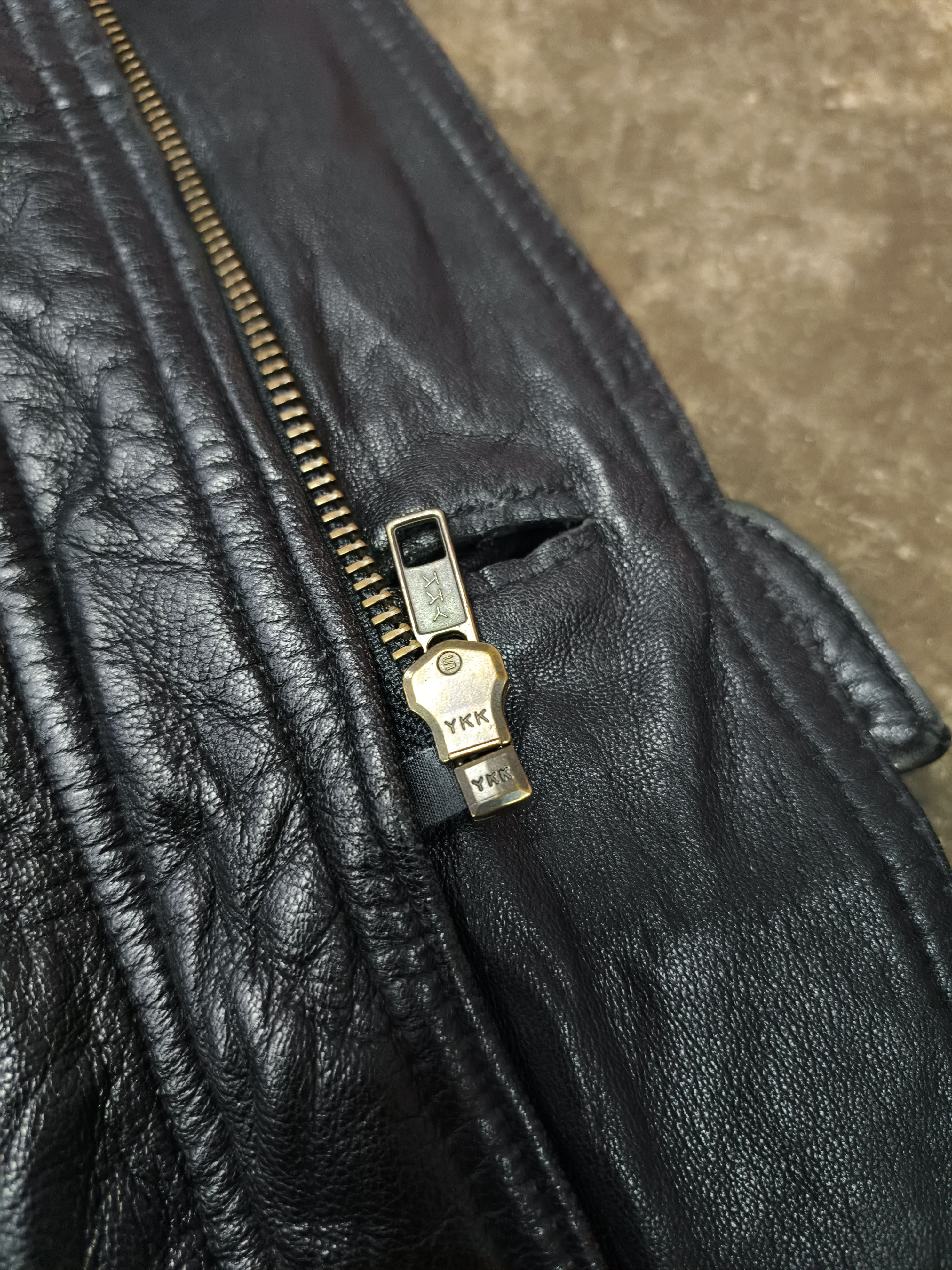 Japanese Brand POLO CLUB BLACK COAT JACKET LEATHER Size US L / EU 52-54 / 3 - 5 Thumbnail