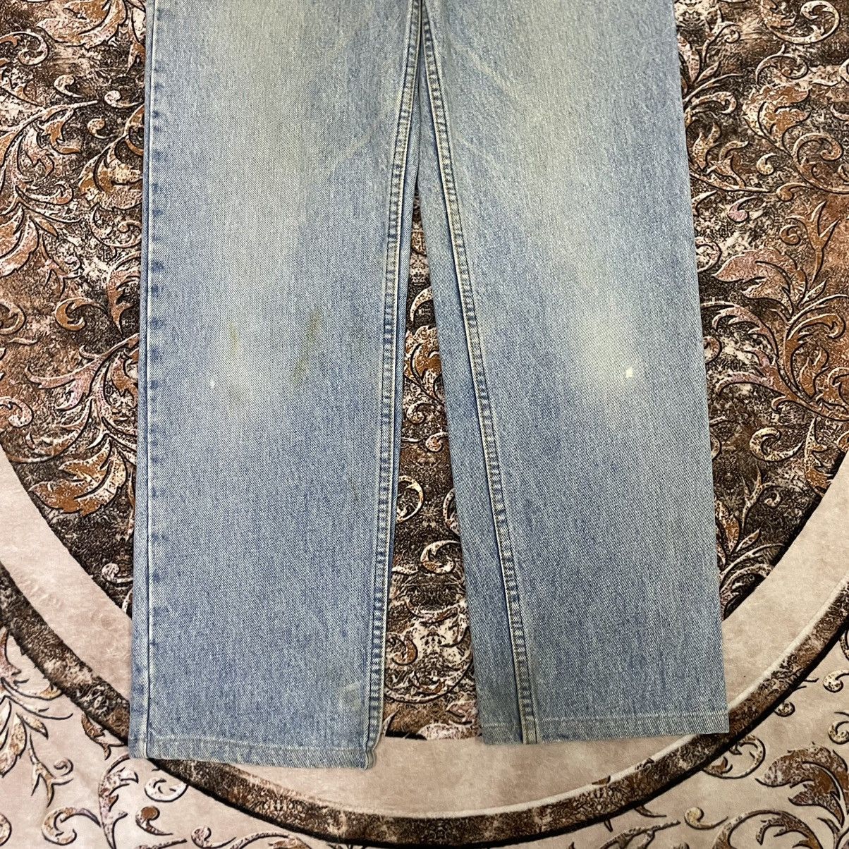 Edwin 🔥Vintage 80s Edwin USA Made Stoned Washed Dirty Denim Jeans Size US 29 - 3 Thumbnail