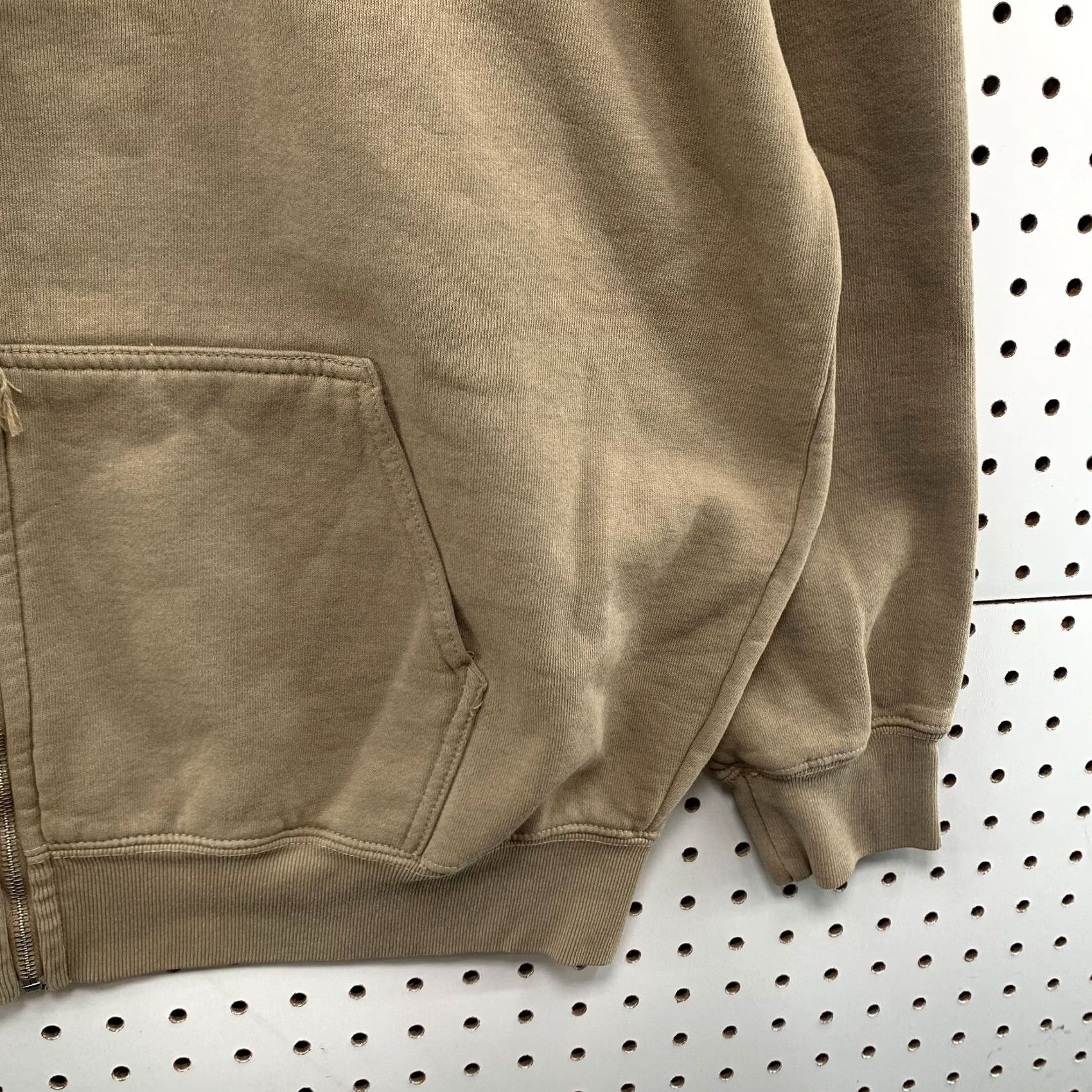 Brandy Melville Brandy Melville Hoodie Zip Womens One Size Brown Long Sleeve 27x27 Size ONE SIZE - 6 Thumbnail