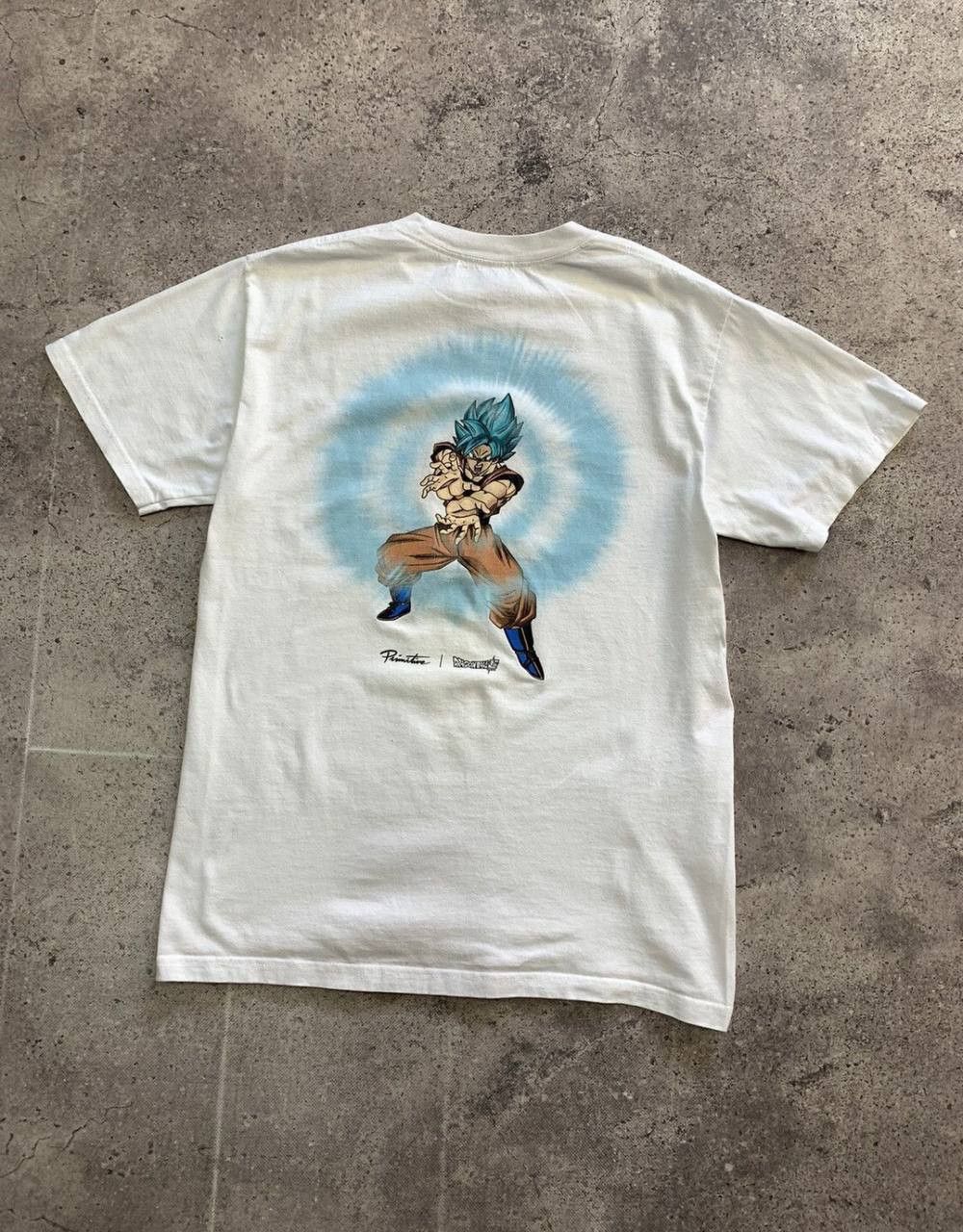 Anime × Japanese Brand × Vintage Dragon Ball Anime Tee Vintage Super Saiyan Son Goku Size US M / EU 48-50 / 2 - 4 Thumbnail