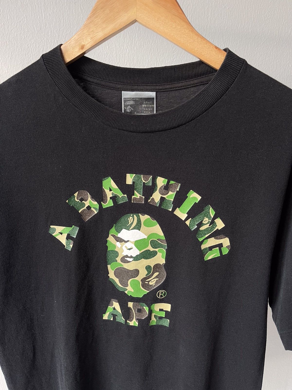Bape × Nigo Vintage Bape Mad Face Abc Camo Tee Size US M / EU 48-50 / 2 - 5 Thumbnail