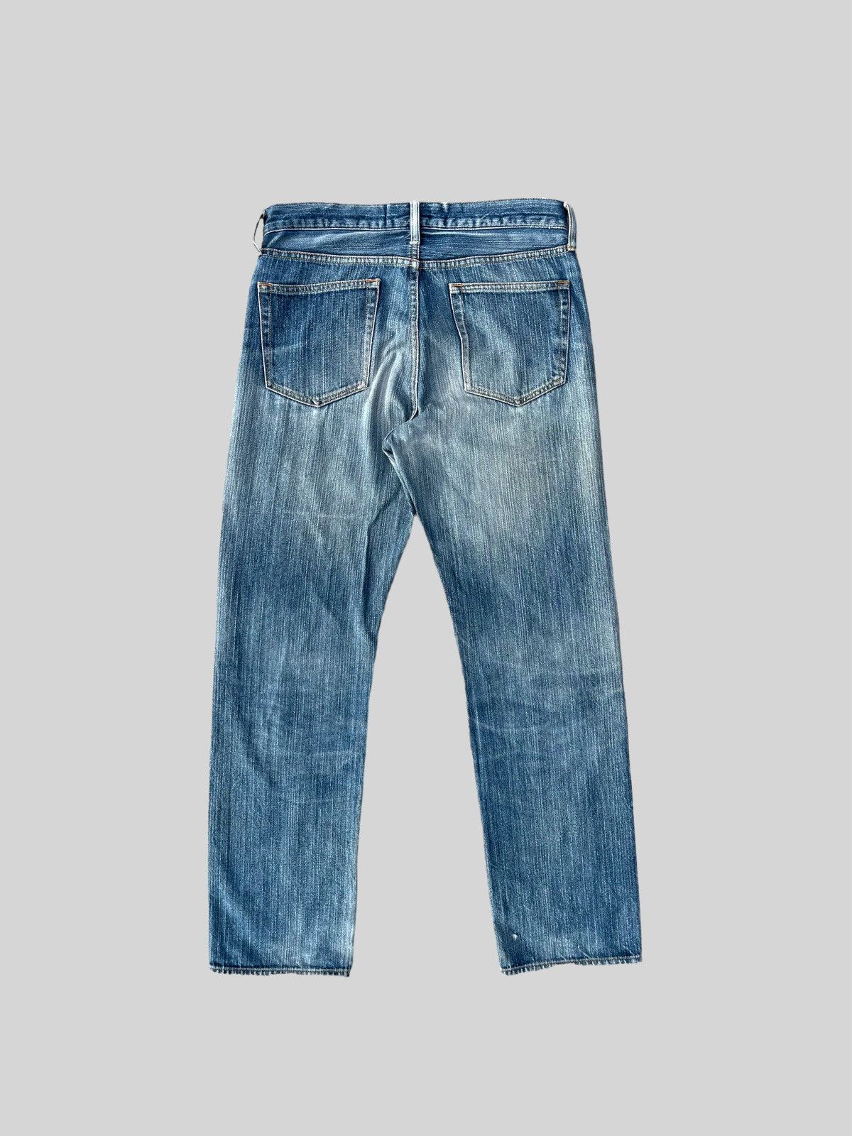Other 🔥 Gu Light Blue Distressed Denim W33 🔥 Size US 33 - 5 Thumbnail
