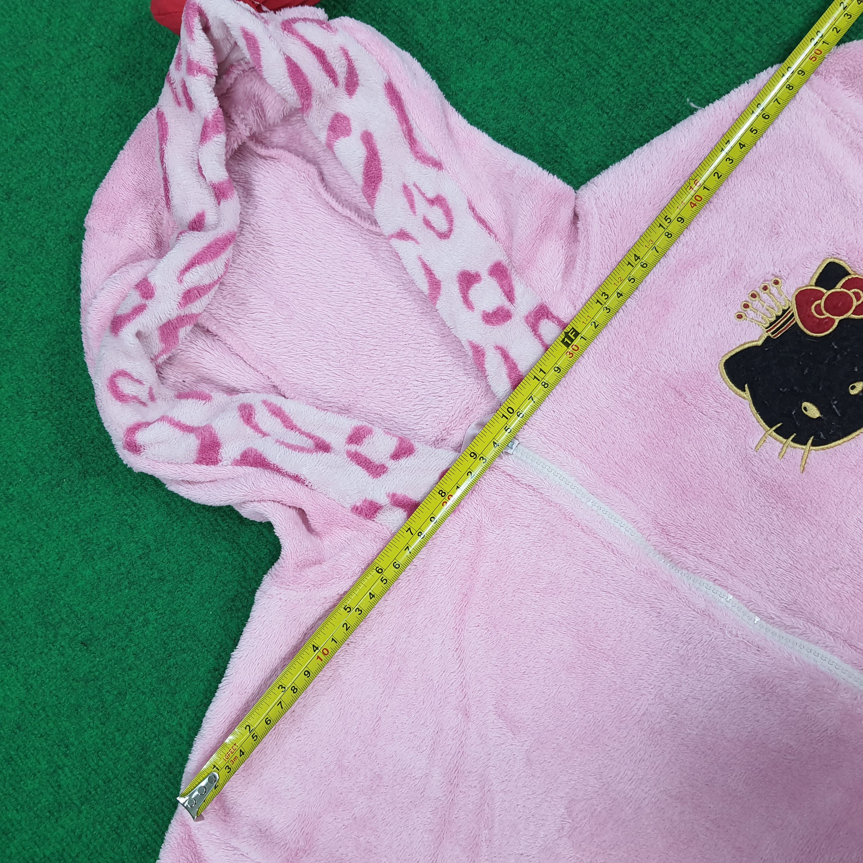 Japanese Brand × Vintage Vintage Hello Kitty Limited Edition Zipper Fleece Hoodie Size S / US 4 / IT 40 - 10 Thumbnail