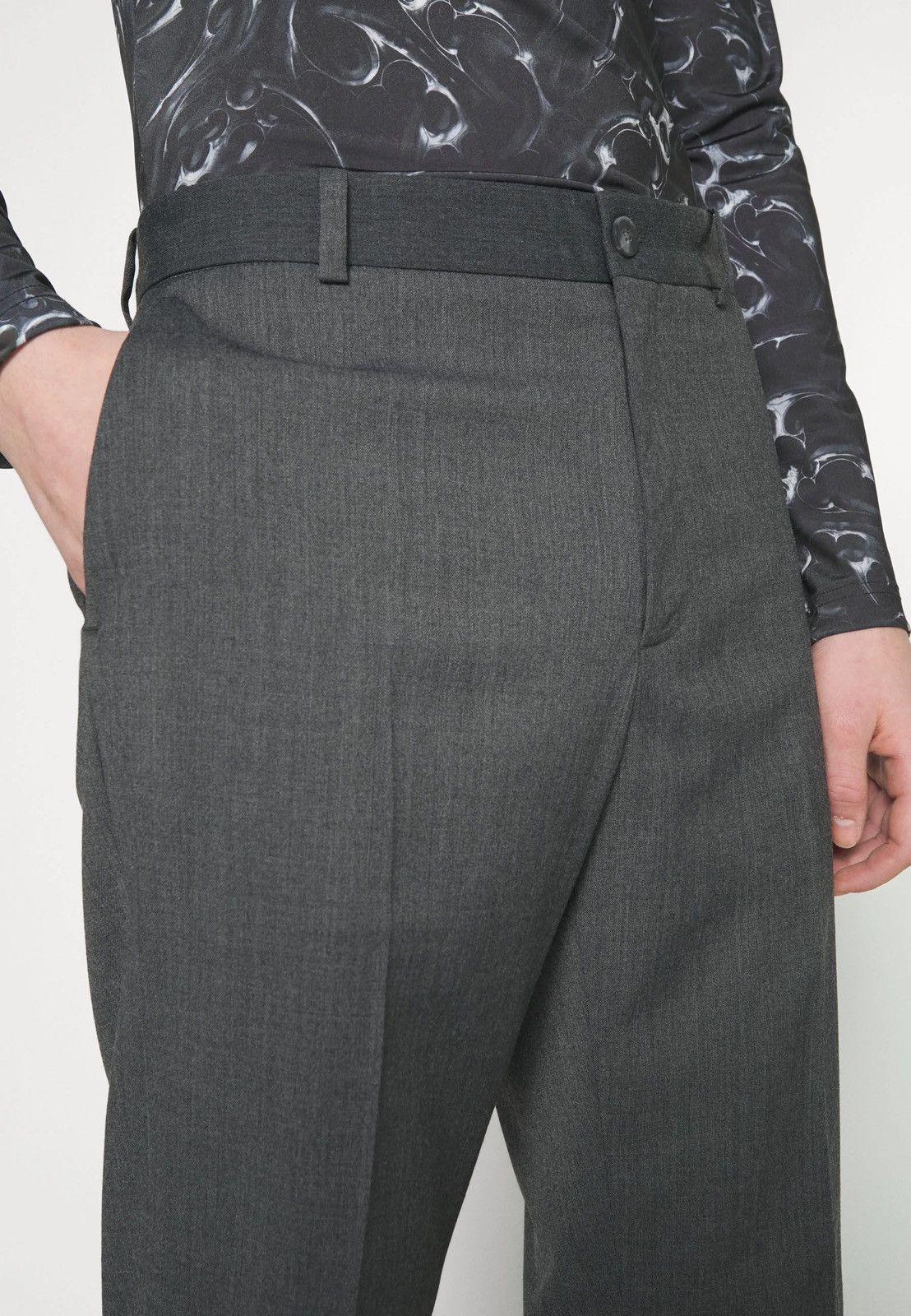 Han Kjobenhavn !DS! AW22 Han Kjobenhavn Boxy Suit Grey Trousers Size US 32 / EU 48 - 5 Thumbnail