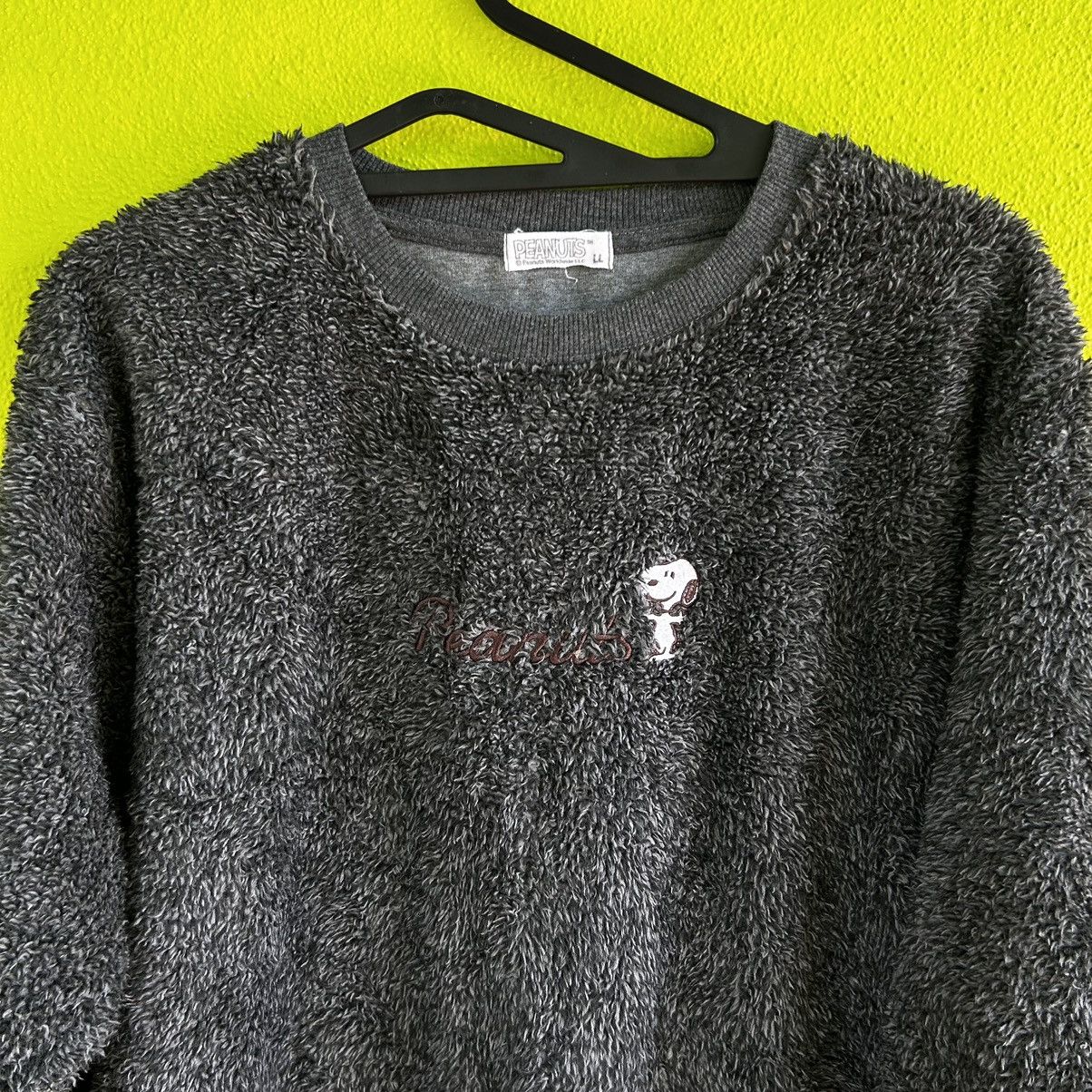 Vintage Vintage Peanuts Embroidery Sherpa Sweatshirt Size US L / EU 52-54 / 3 - 2 Thumbnail