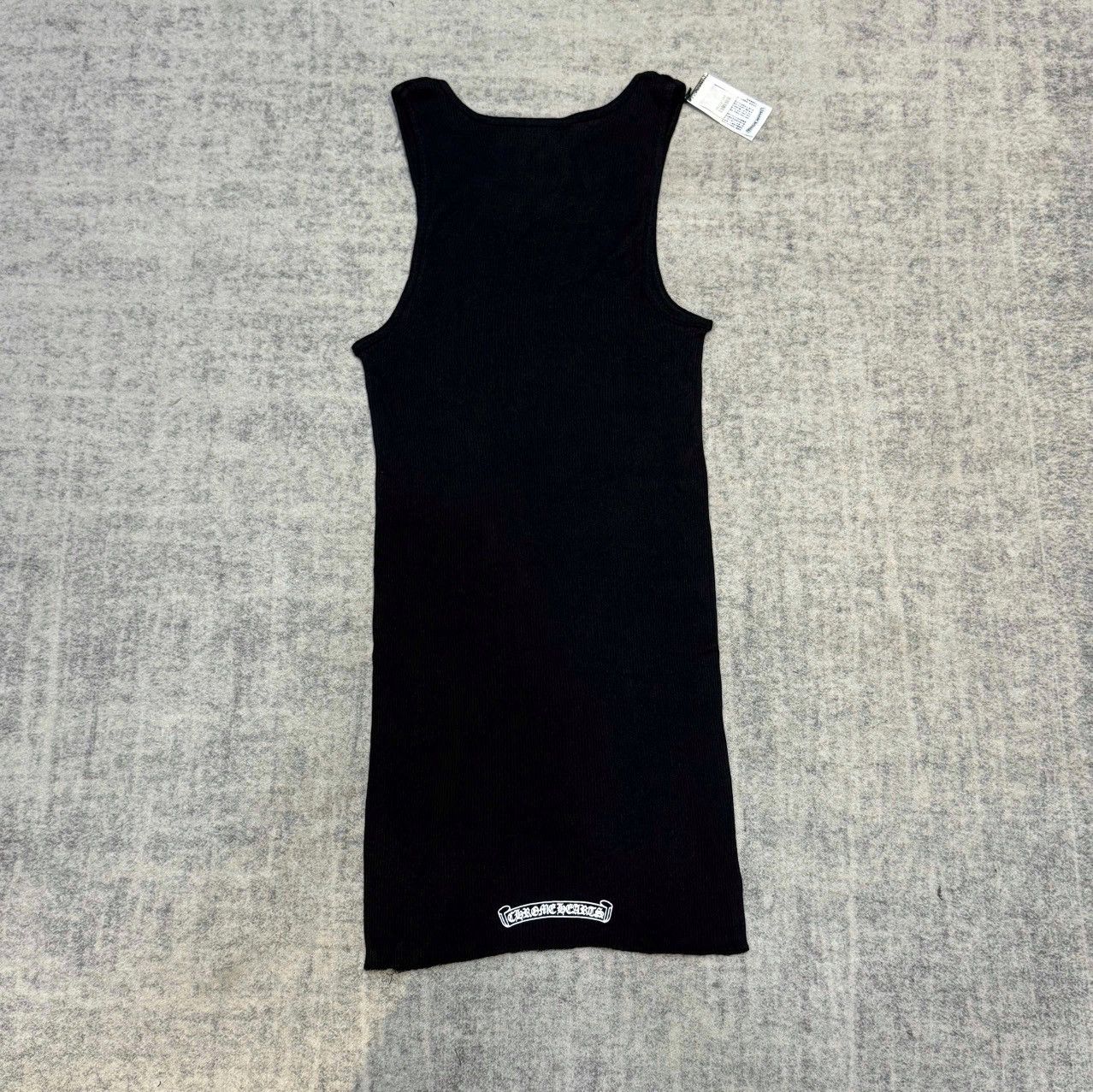 Chrome Hearts CHROME HEARTS SINGLE CROSS TANK TOP BLACK Size M / US 6-8 / IT 42-44 - 2 Thumbnail
