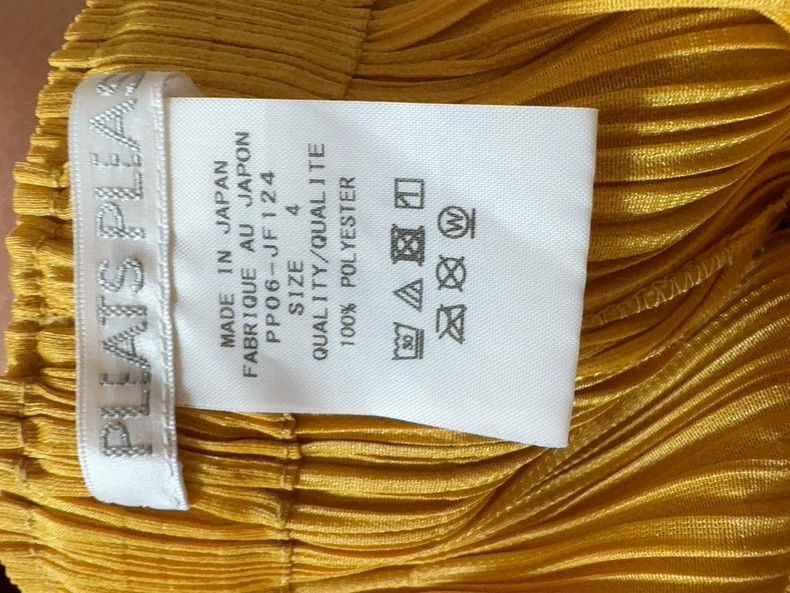 Issey Miyake issey miyake size:4 Yellow pleated pants Size 42" / US 20 - 5 Thumbnail