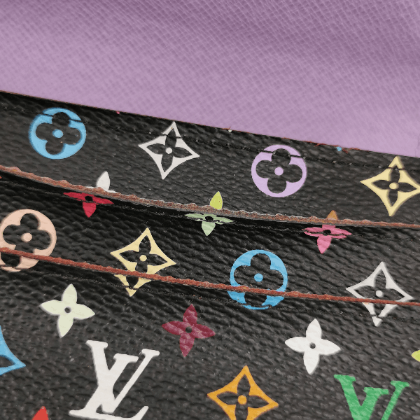 Louis Vuitton Louis Vuitton (LV) Cowhide Black Tricolor Snap Button Long Size ONE SIZE - 8 Thumbnail