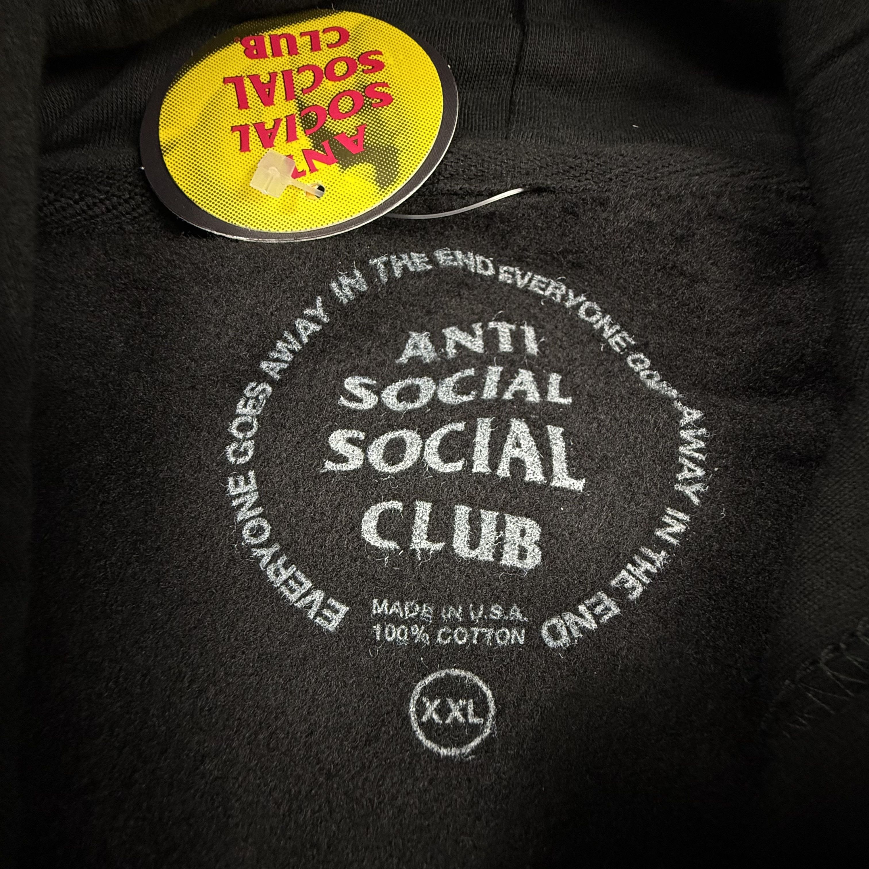 Anti Social Social Club Anti Social Social Club Te Compre Las Flores Hoodie XXL Size US XXL / EU 58 / 5 - 5 Thumbnail