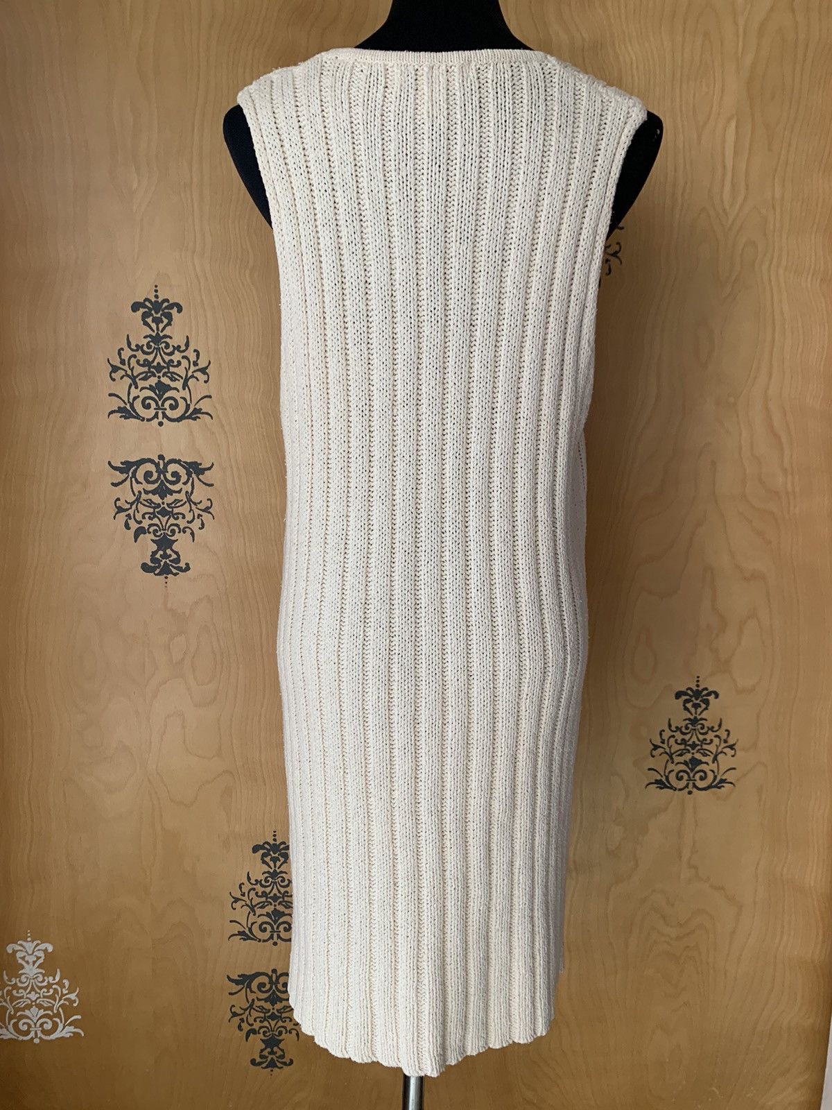 Club Monaco Rare Vintage 90s Club Monaco Long Sleeveless Knit Vest Size M / US 6-8 / IT 42-44 - 12 Thumbnail