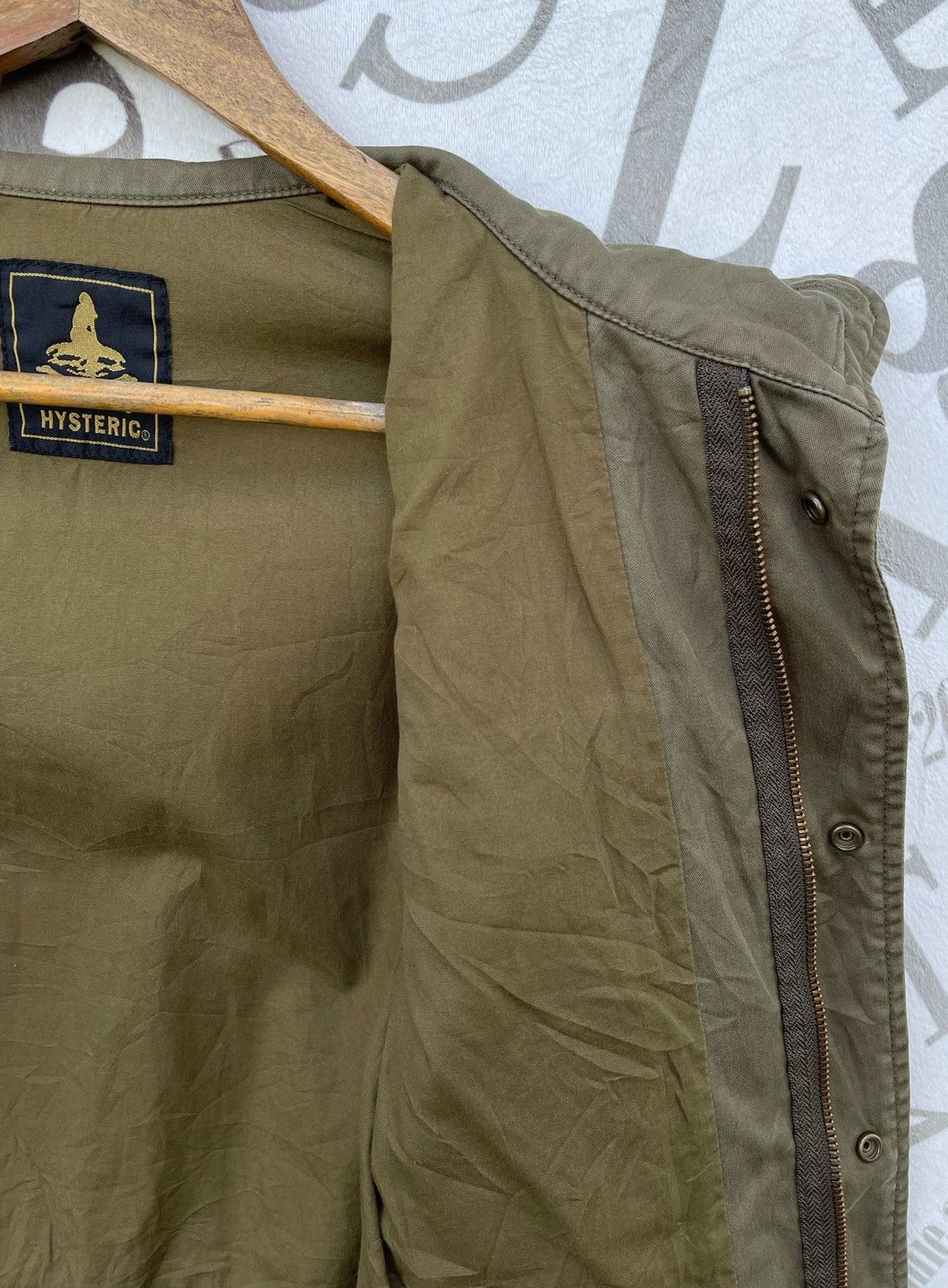 Hysteric Glamour 🔥 Hysteric Glamour "Talking In Your Sleep" Military Jacket Size US S / EU 44-46 / 1 - 15 Thumbnail