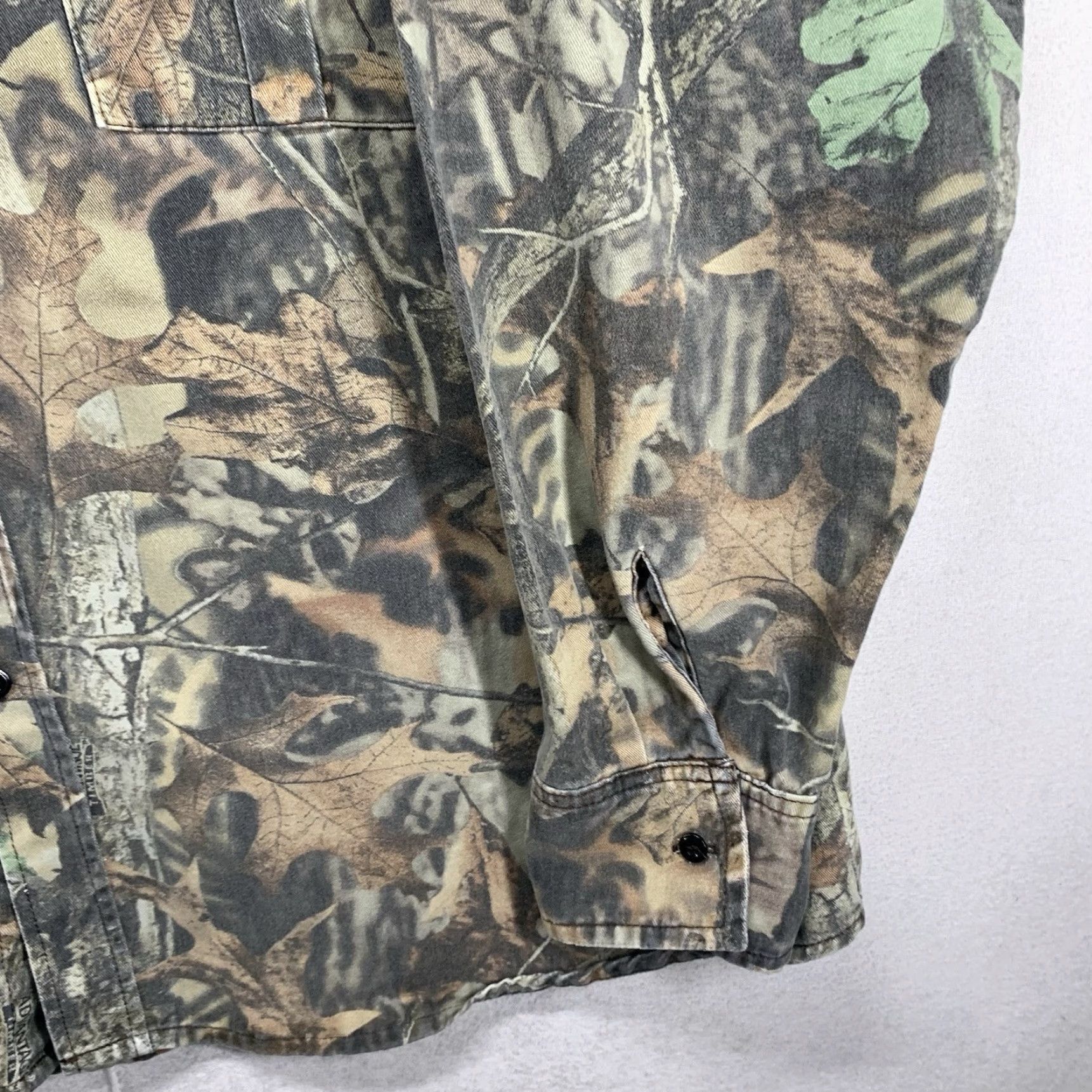 Vintage VINTAGE Ranger Camo Shirt Men's 2XL Camouflage Cotton Long Sleeve Outdoor 90s Workwear Size US XXL / EU 58 / 5 - 7 Thumbnail