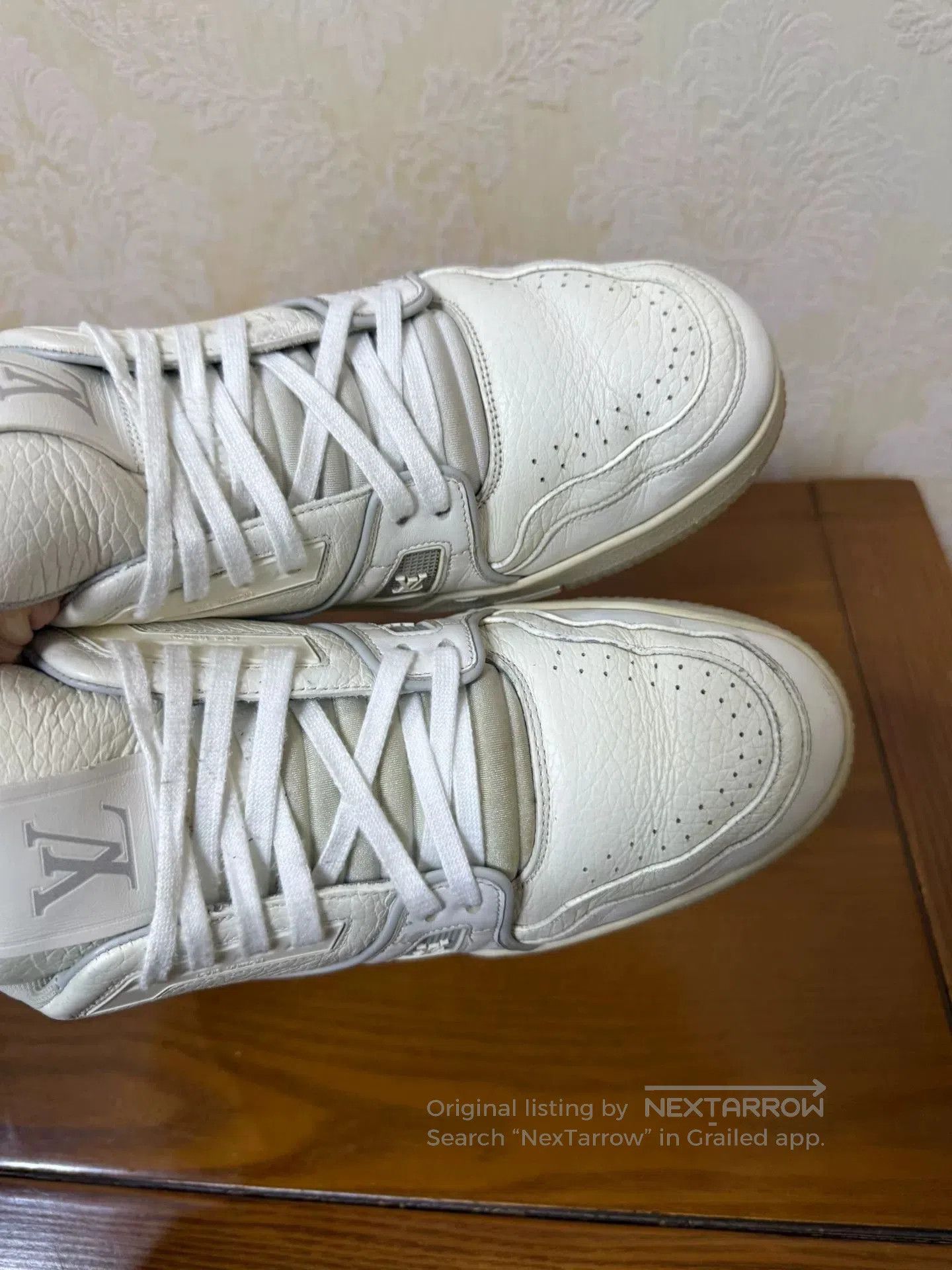 Louis Vuitton LV Trainer White Cement Size 41. Size US 8 / EU 41 - 5 Thumbnail
