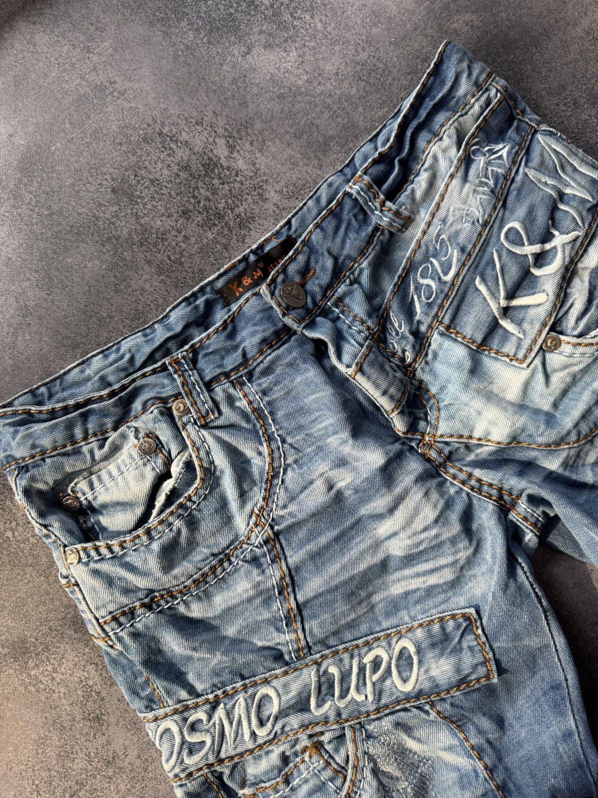 Hysteric Glamour VINTAGE 💥HYSTERIC GLAMOUR RICK OWENS STYLE WASHED JEANS 90S Size US 36 / EU 52 - 7 Thumbnail
