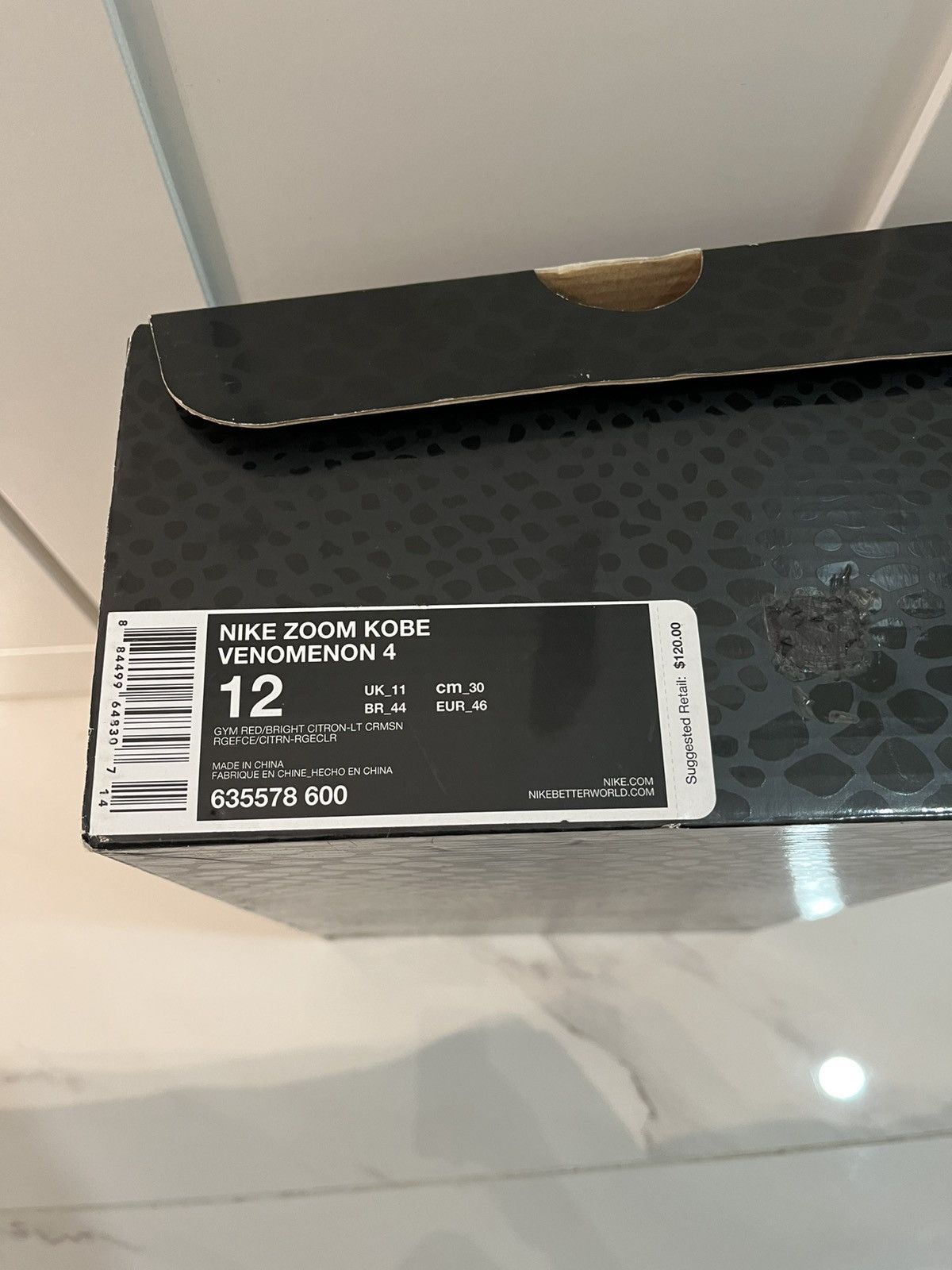 Nike Nike Zoom Kobe Venomenon 4 'Year of the Horse' 635578-600 Size US 12 / EU 45 - 5 Thumbnail