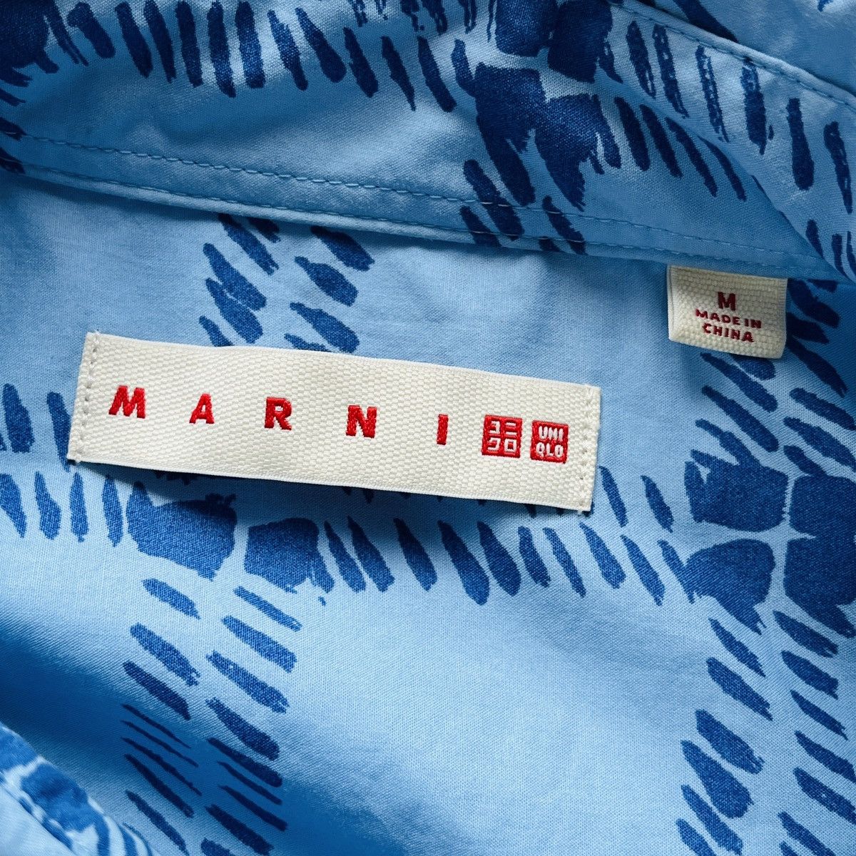 Marni MARNI X Uniqlo Japan Shirts Buttons Up Size M Size US M / EU 48-50 / 2 - 16 Thumbnail