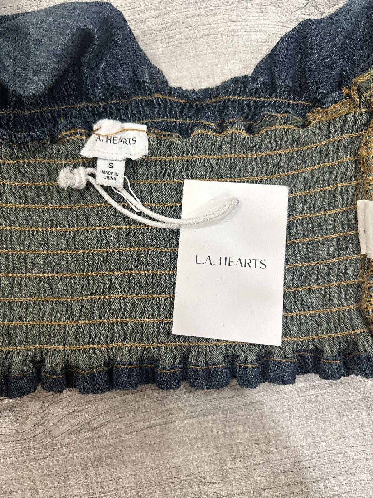 Other Denim Halter Top Size S / US 4 / IT 40 - 6 Thumbnail
