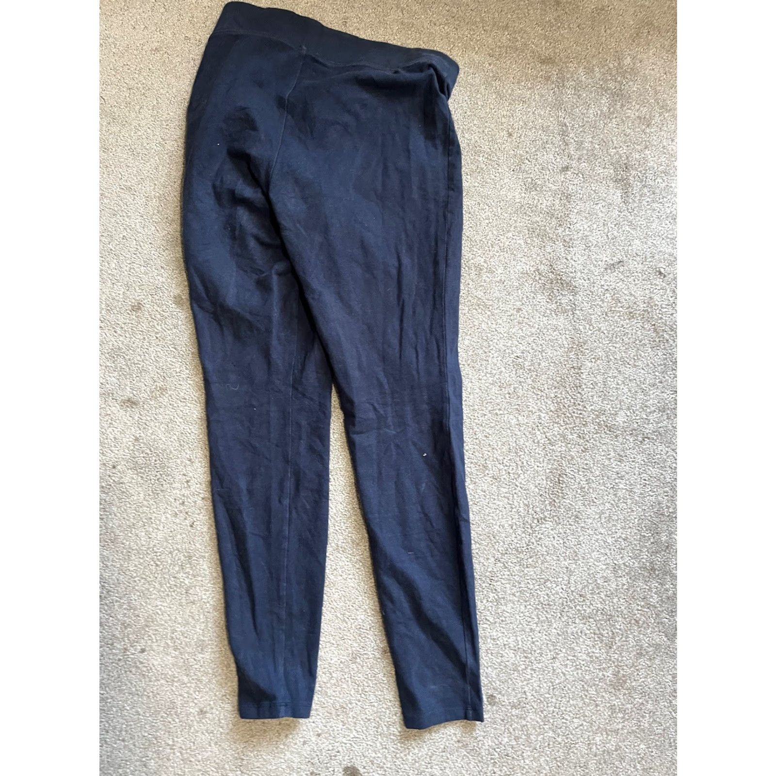 Old Navy Old Navy Women Leggings Mid Rise Fleece Navy Blue M Size 32" / US 10 / IT 46 - 3 Thumbnail