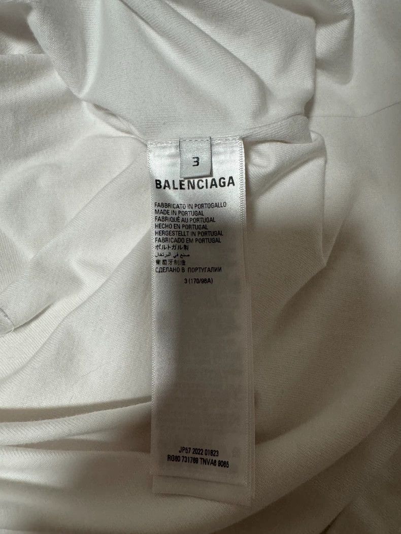Balenciaga Balenciaga Adidas Co-branded T-Shirt Size US L / EU 52-54 / 3 - 3 Thumbnail