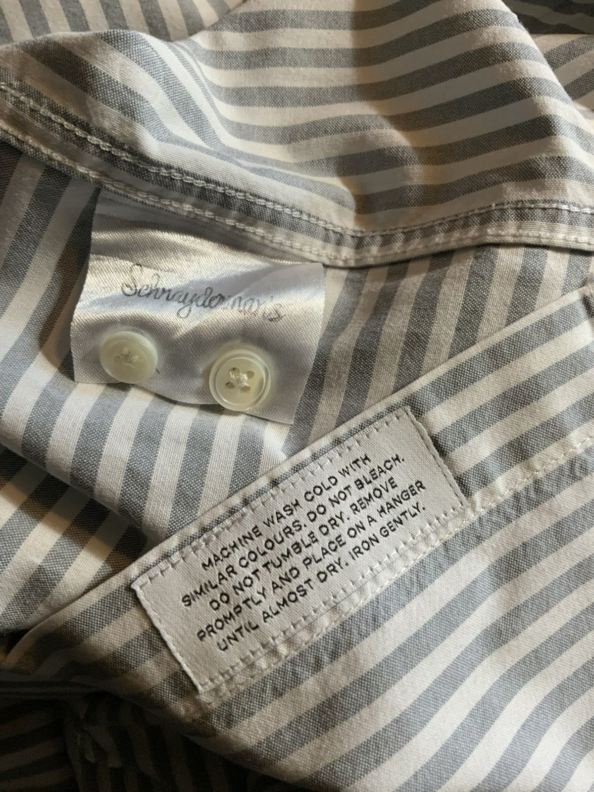 Schnaydermans Schnayderman’s Schnayderman’s Shirt Pencil Stripe L/S Shirt Size US S / EU 44-46 / 1 - 9 Thumbnail