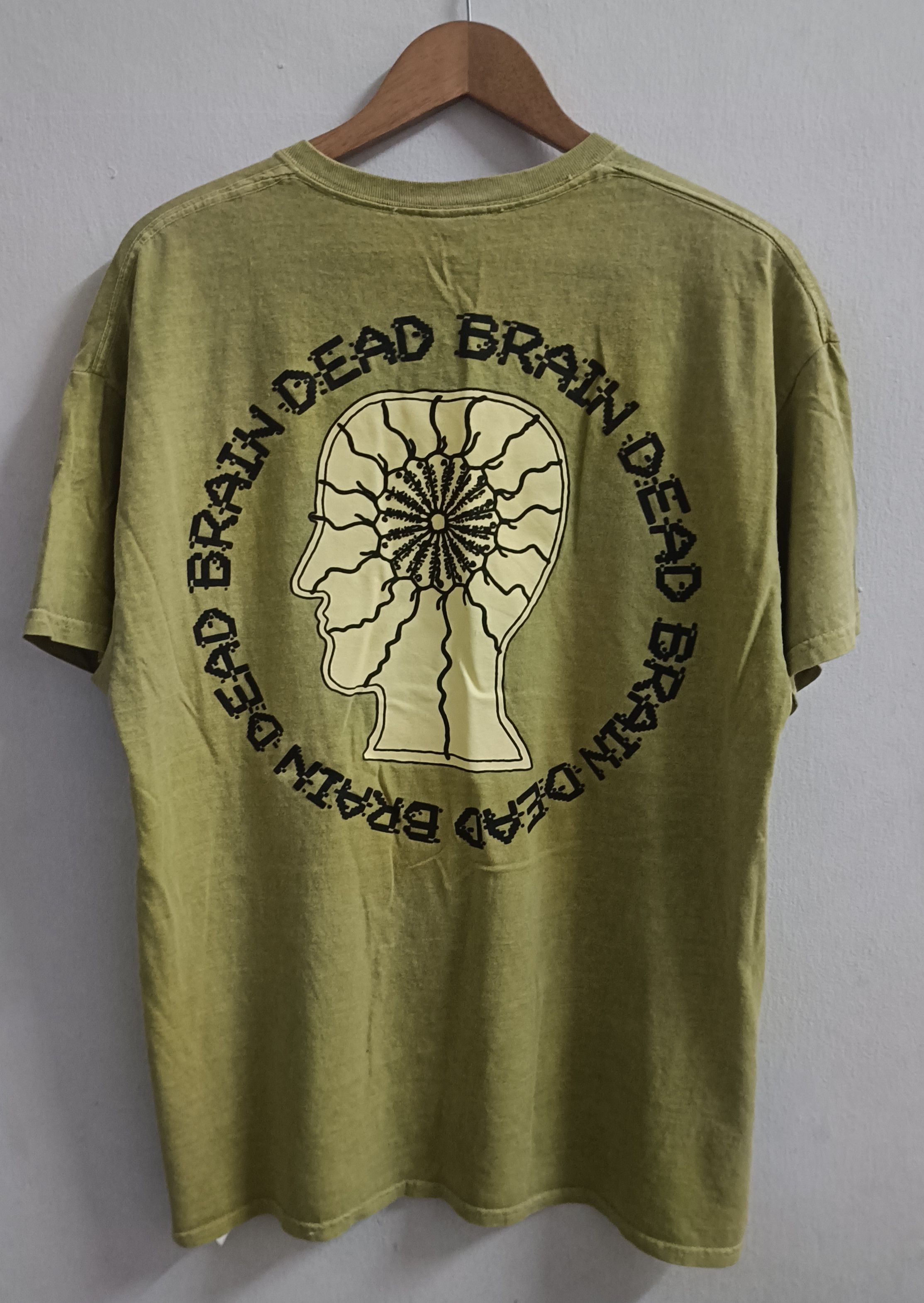 Brain Dead 🔥🔥 Rare Brain Dead Migraine Short Tee Size US XL / EU 56 / 4 - 2 Thumbnail