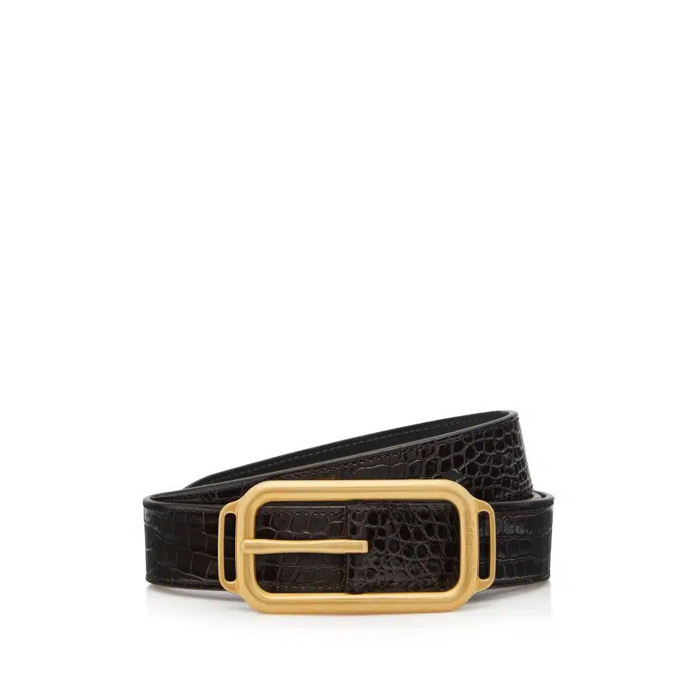 Tom Ford o1loc1c0225 TB293 Size: 90 / Leather Belt in Brown Size 34 - 1 Preview