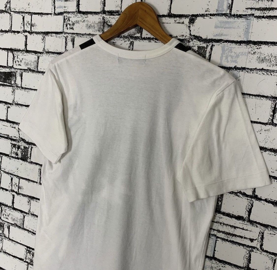 Comme des Garcons × Designer × Japanese Brand Vintage T-Shirt Comme des Garcons Overprint Size US M / EU 48-50 / 2 - 7 Thumbnail