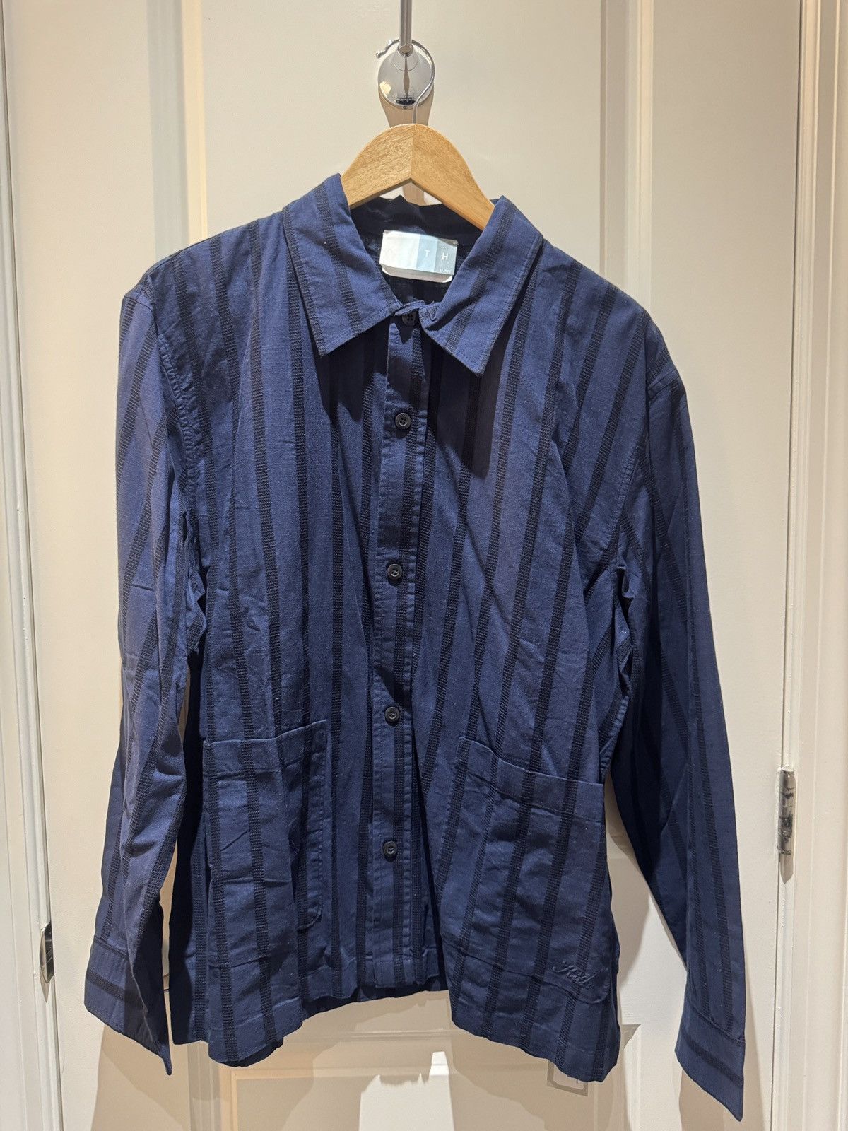 Kith Kith long sleeve poplin boxy collared overshirt Size US M / EU 48-50 / 2 - 1 Thumbnail