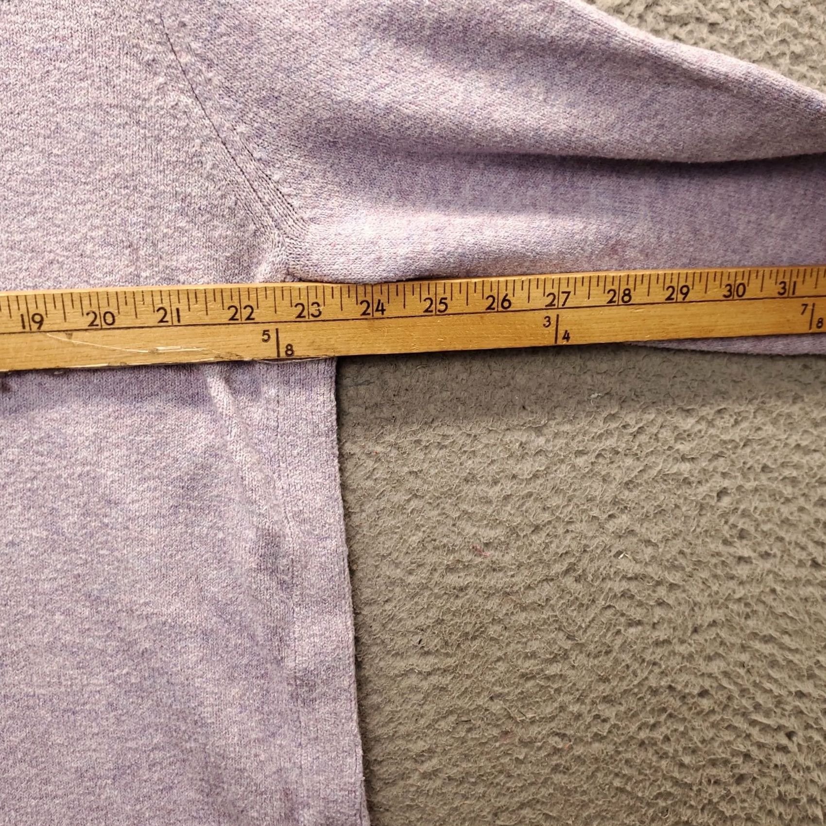 J. Jill J. Jill Sweater Womens Size M Purple Knit Oversized Crew Neck Pullover Size M / US 6-8 / IT 42-44 - 4 Thumbnail