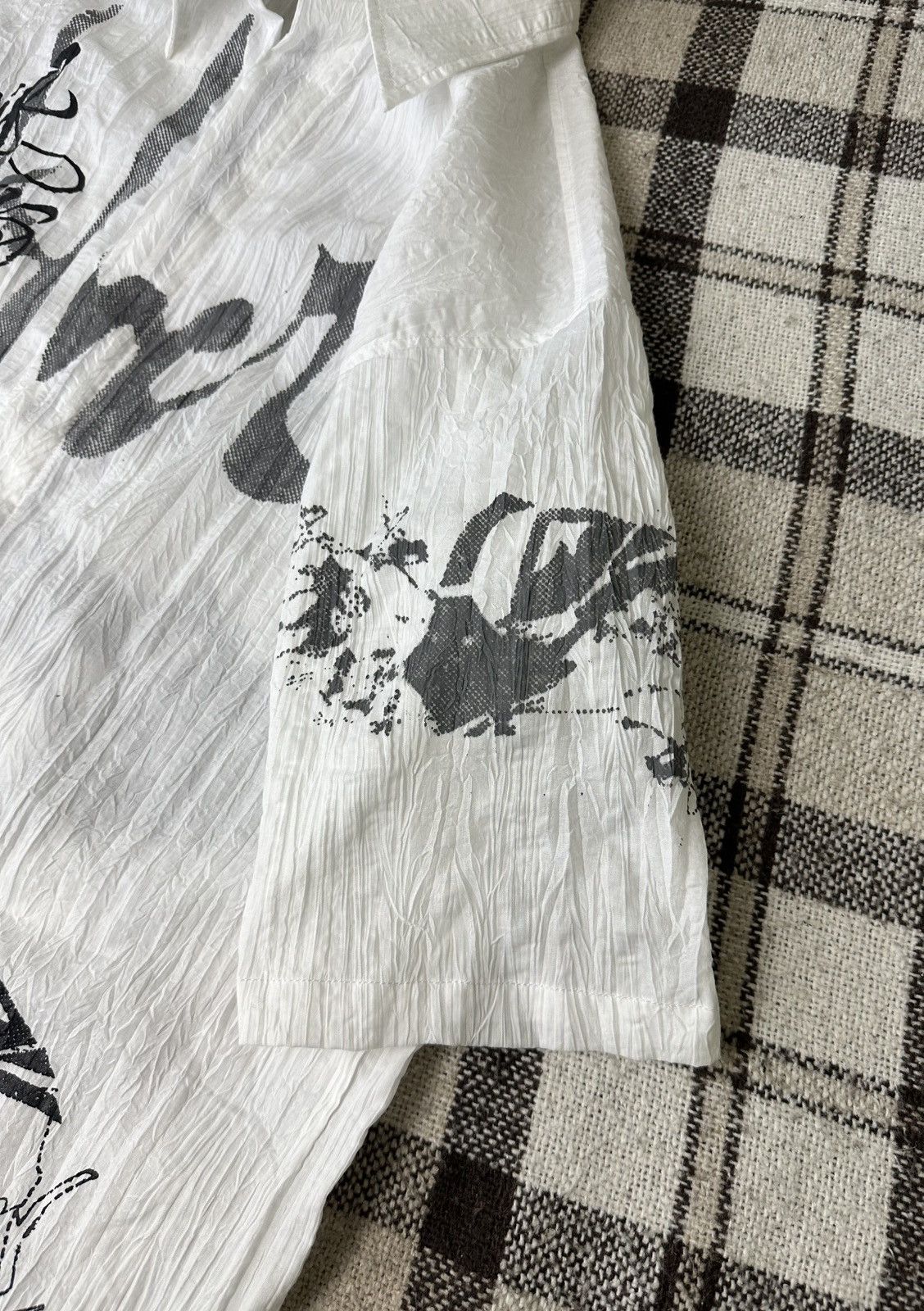Quiksilver Vintage Unique Quiksilver Surf «CRINKLE» Shirt Size XL-XXL Size US XL / EU 56 / 4 - 8 Thumbnail